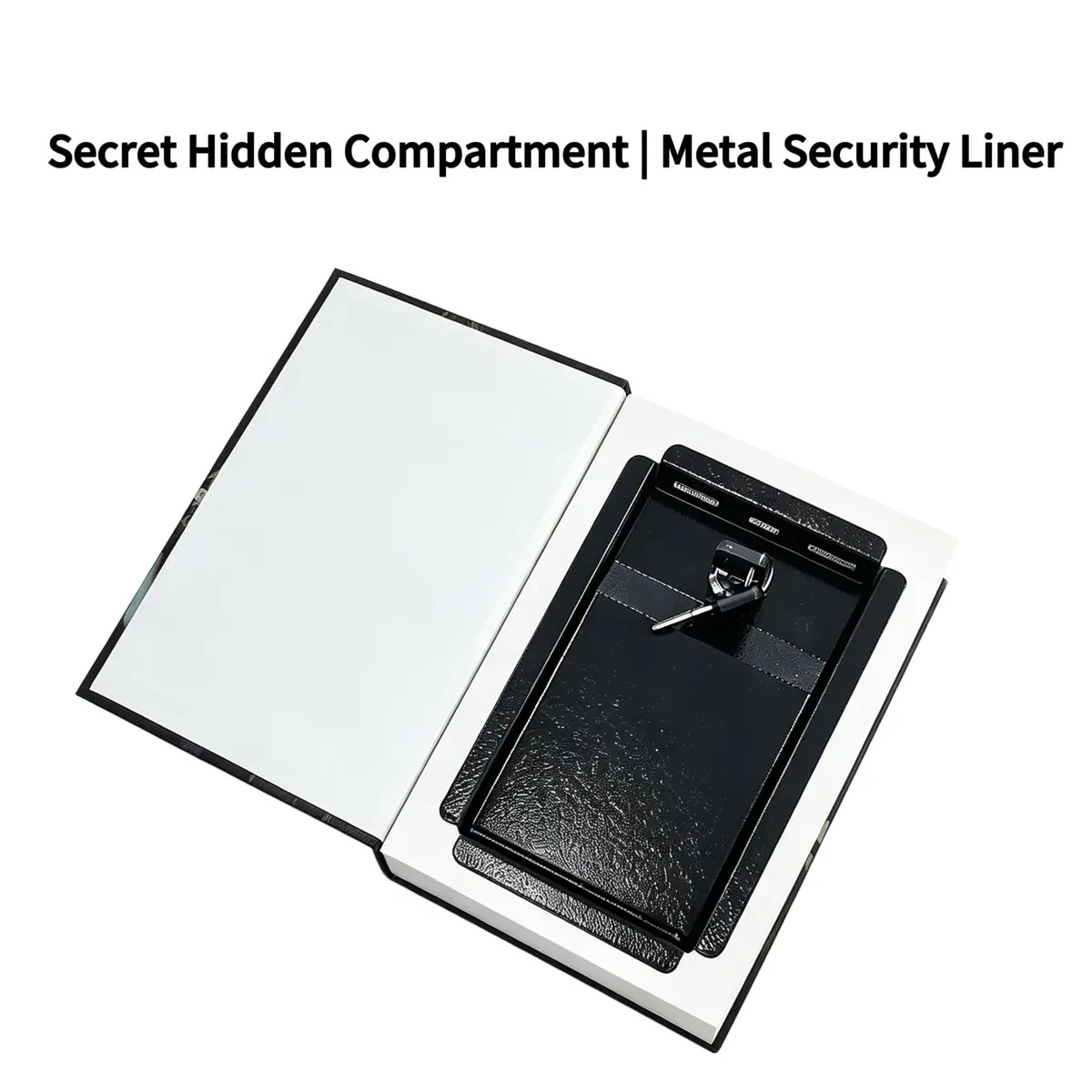 Misslanonly Book Safe with Key Lock 8.7"x6"x2" Disguised as Les Miserables Book - view 2