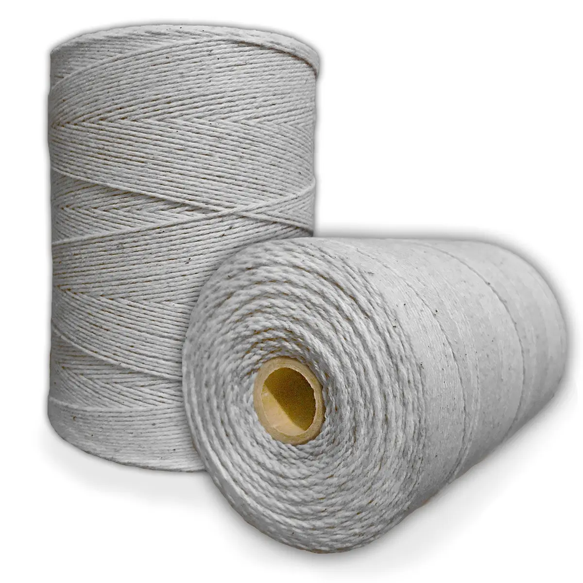 Paper Farm Gray Warp Thread | 8/4 Poly Cotton Yarn for Weaving | 800 Yards - main product image