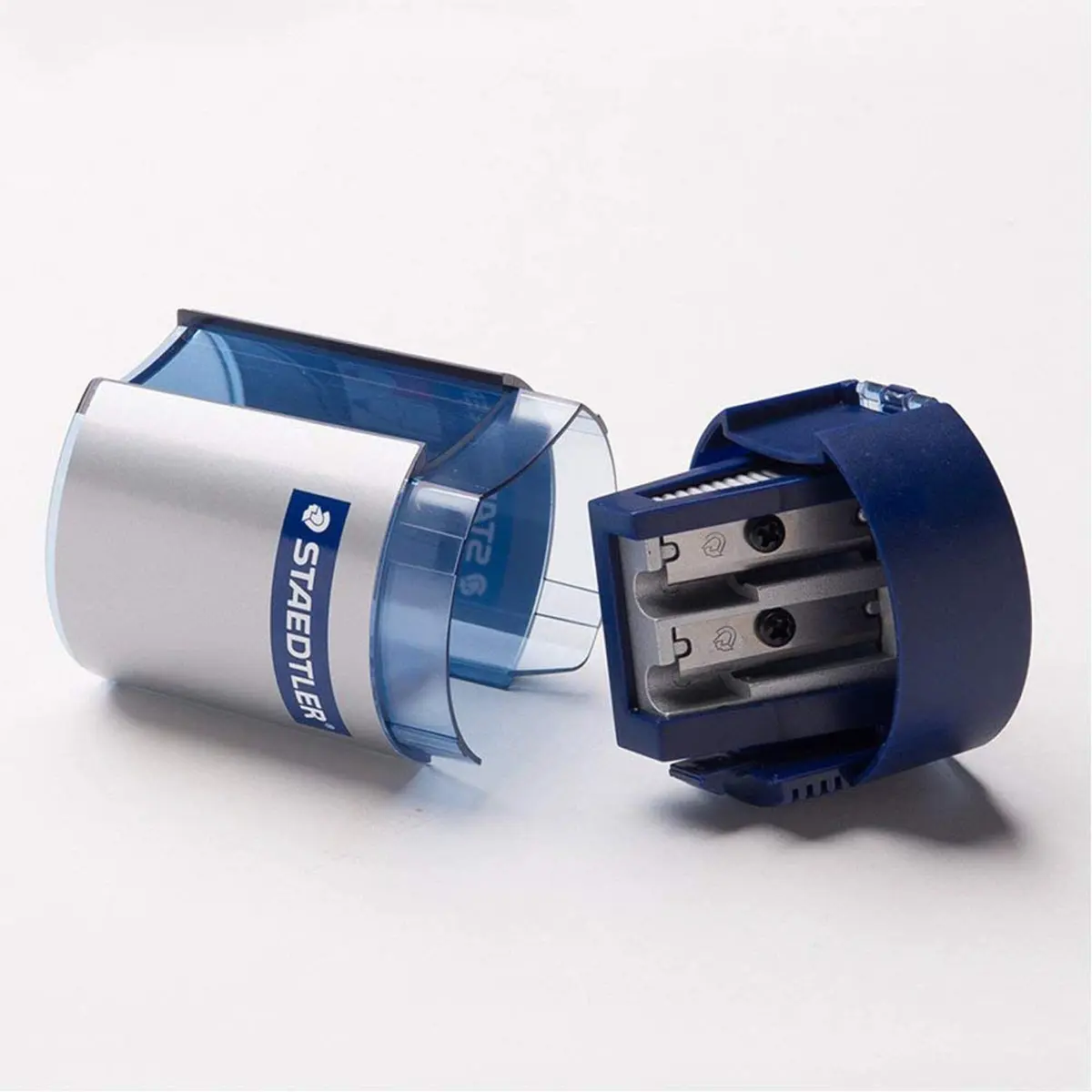 STAEDTLER Pencil Sharpener Double-hole Tub 2 Pack | Compact & Durable for Students & Artists - view 4