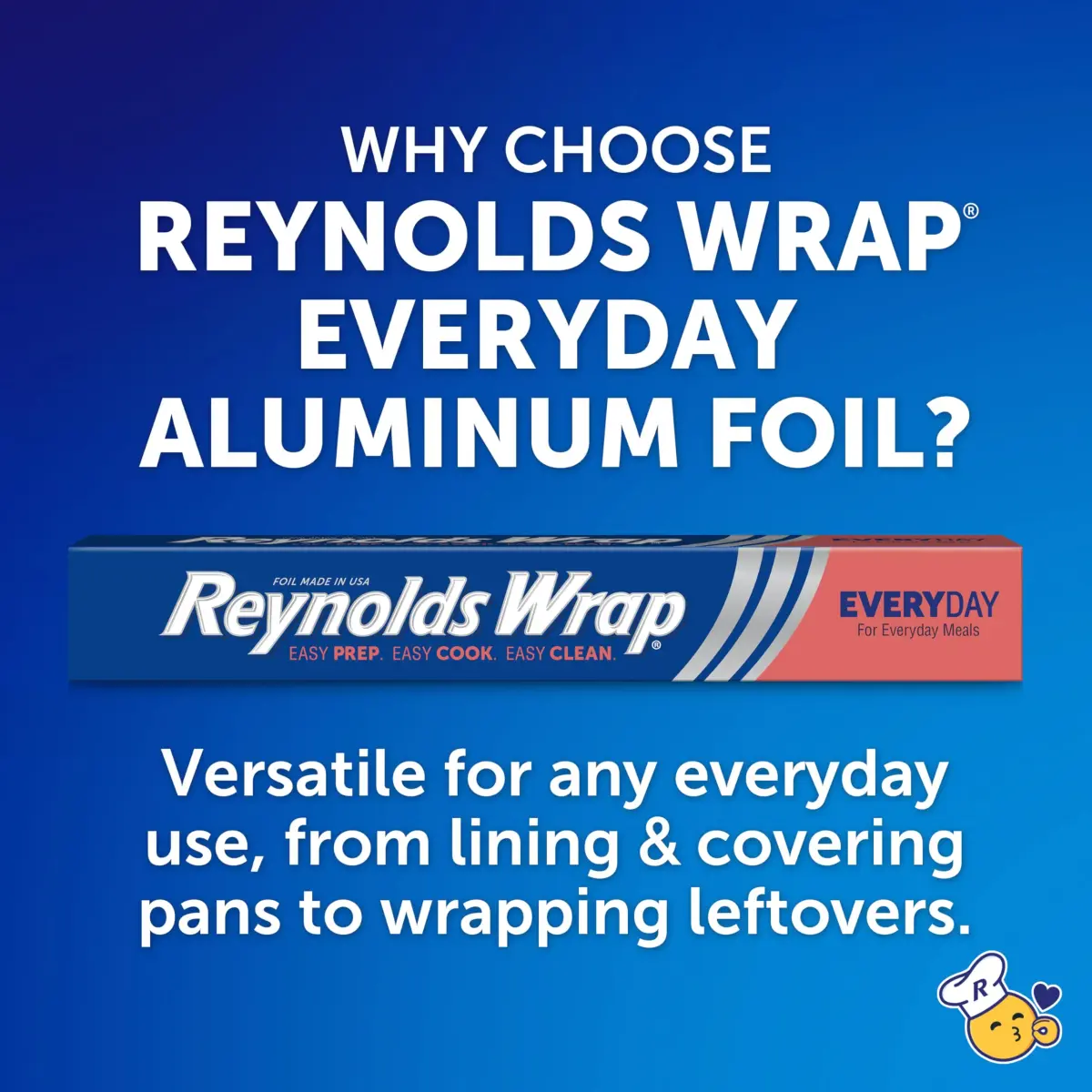 Reynolds Wrap Everyday Aluminum Foil Rolls, 12 Inch, 2-Pack (350 Sq Ft Total) | Trusted USA Import for Cooking & Storage - view 8