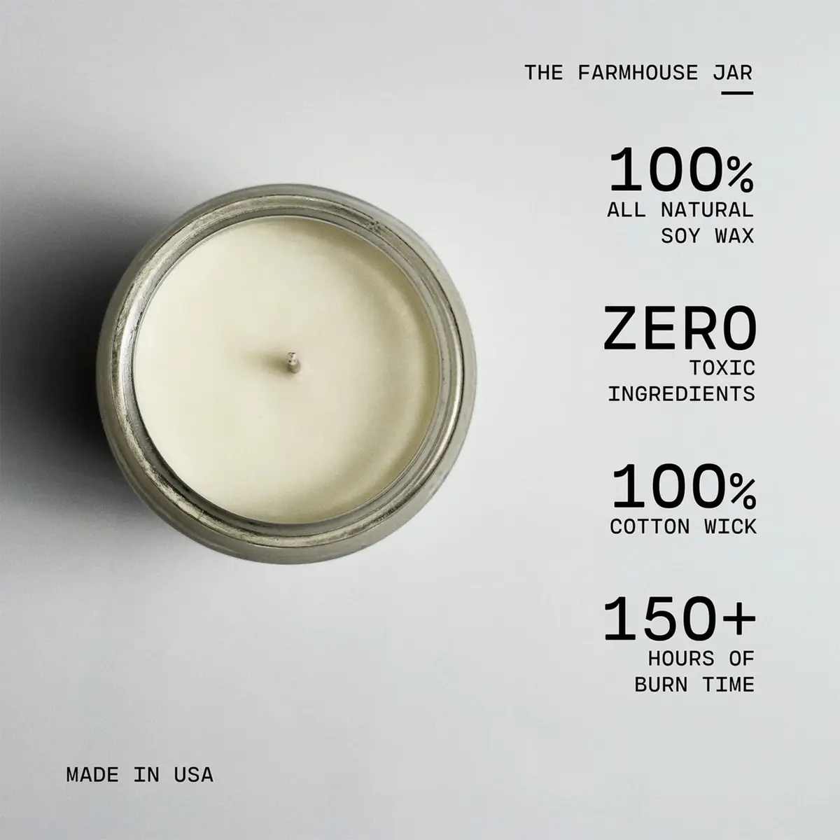 Milkhouse Candle Company Harvest Festival Scented Candle 680g (26 Oz) | Long-Lasting Soy Wax Jar Candle - view 4