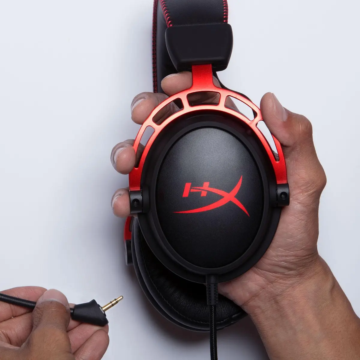 HyperX Cloud Alpha Gaming Headset, Red | Dual Chamber Drivers, Legendary Comfort, Aluminum Frame - view 2