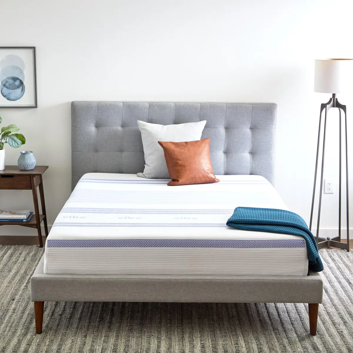 Vibe Gel Memory Foam Mattress 12-Inch Twin | CertiPUR-US Certified Cooling Bed - main product image