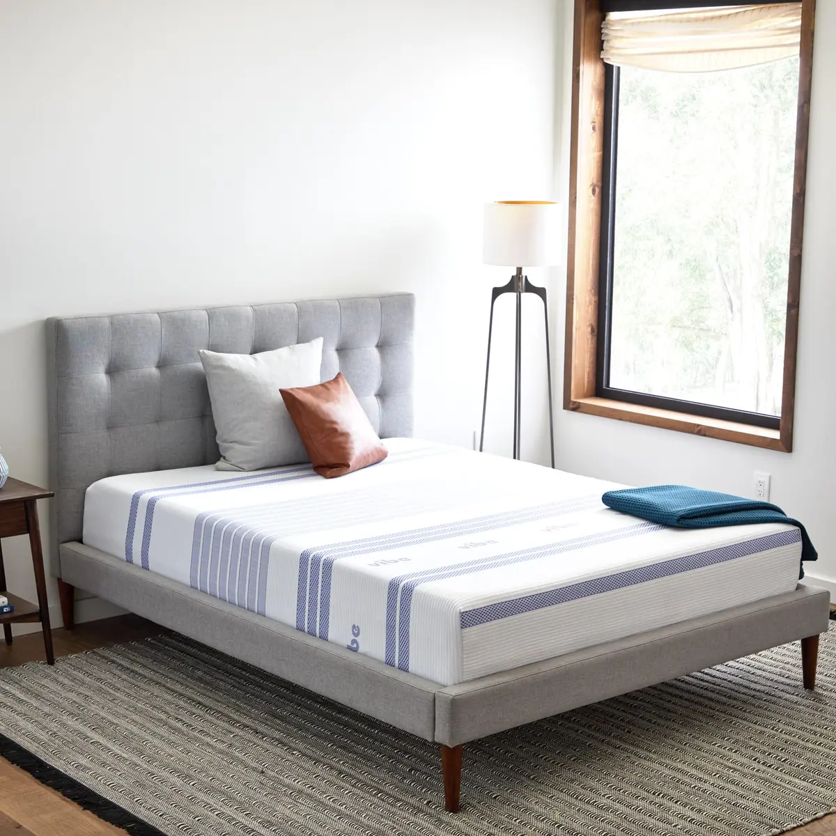 Vibe Gel Memory Foam Mattress 12-Inch Twin | CertiPUR-US Certified Cooling Bed - view 7