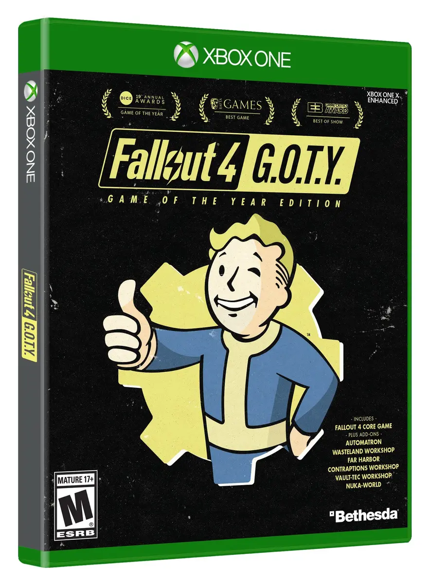 Bethesda Fallout 4 Game of The Year Edition - Xbox One | Complete Post-Nuclear Adventure with All DLCs - view 2
