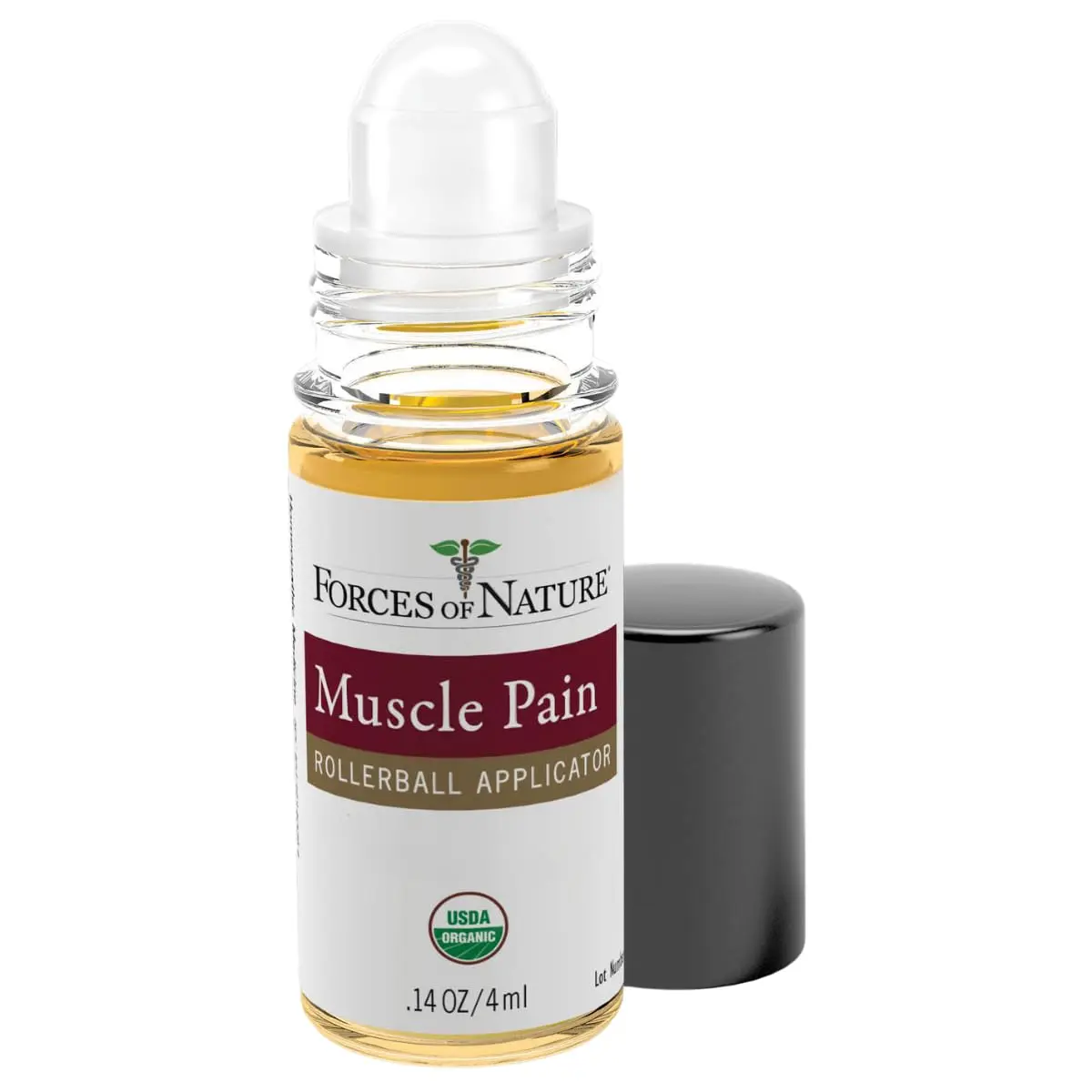 Forces of Nature Natural Organic Muscle Pain Relief 4ml | Deep Penetrating, Fast-Acting, USDA Certified Organic - view 2
