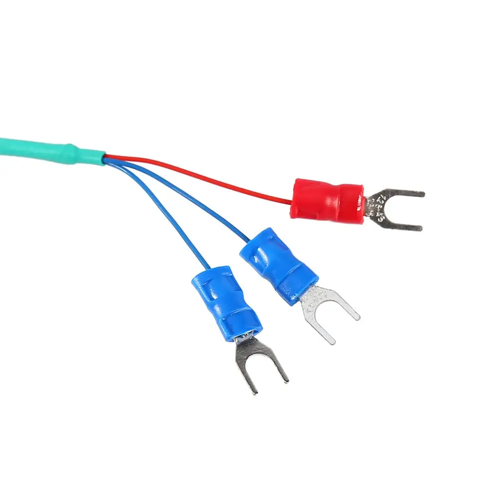 Walfront RTD PT100 Temperature Sensor Probe 1/2" NPT Thread Stainless Steel 3 Wire 2M/6.6ft Cable -50 to 300℃ - view 8