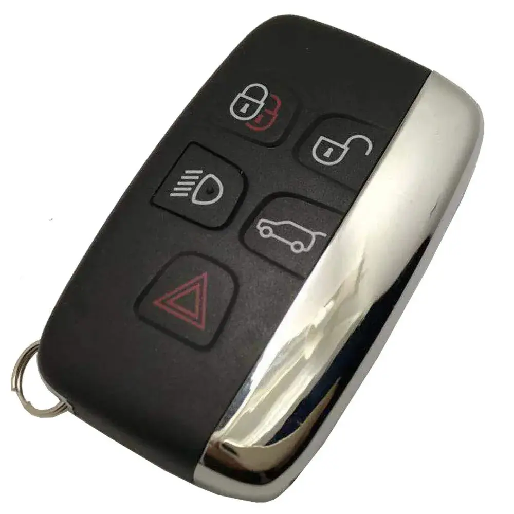 Horande Carbon Fiber Smart Car Key Fob Case Cover for Range Rover & Land Rover | 5-Button Keyless Entry Remote Housing - main product image