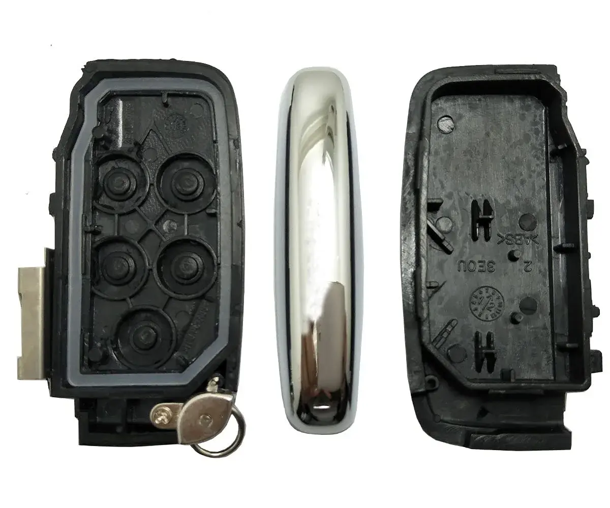 Horande Carbon Fiber Smart Car Key Fob Case Cover for Range Rover & Land Rover | 5-Button Keyless Entry Remote Housing - view 5