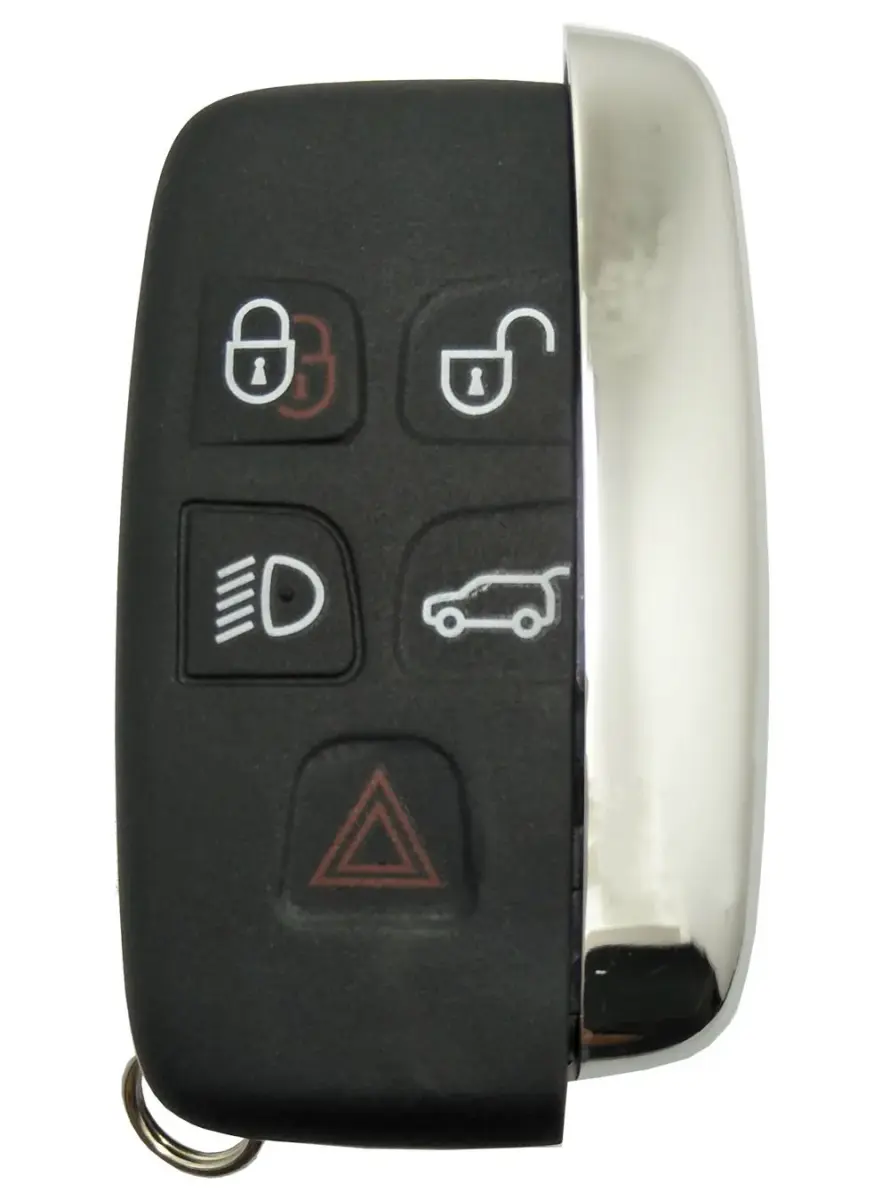 Horande Carbon Fiber Smart Car Key Fob Case Cover for Range Rover & Land Rover | 5-Button Keyless Entry Remote Housing - view 2