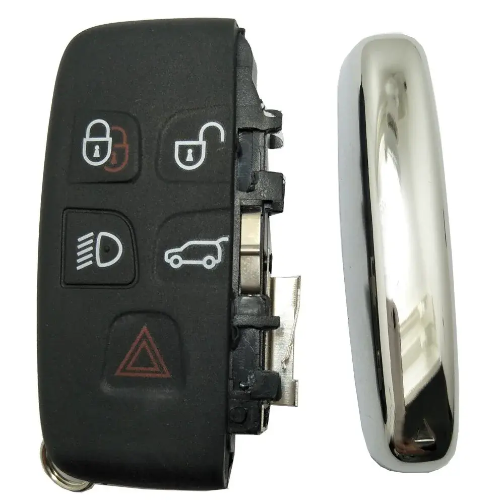 Horande Carbon Fiber Smart Car Key Fob Case Cover for Range Rover & Land Rover | 5-Button Keyless Entry Remote Housing - view 3