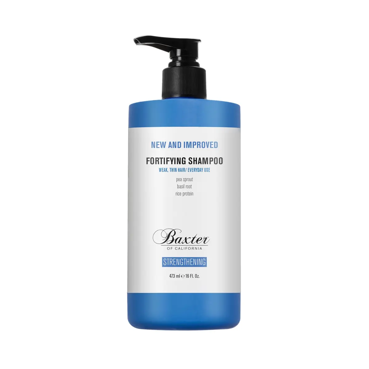 Baxter of California Daily Fortifying Shampoo – Mint, 16 Oz | Invigorating, Repairing & All Hair Types - main product image