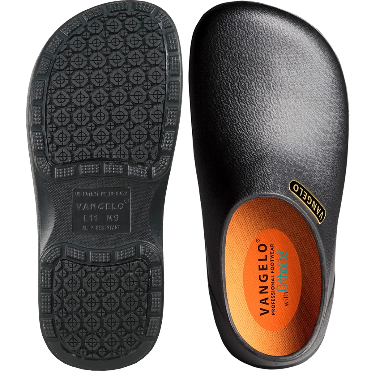 VANGELO Men Slip Resistant Waterproof Work Shoe Size 10 | ASTM & AMA Approved - view 3