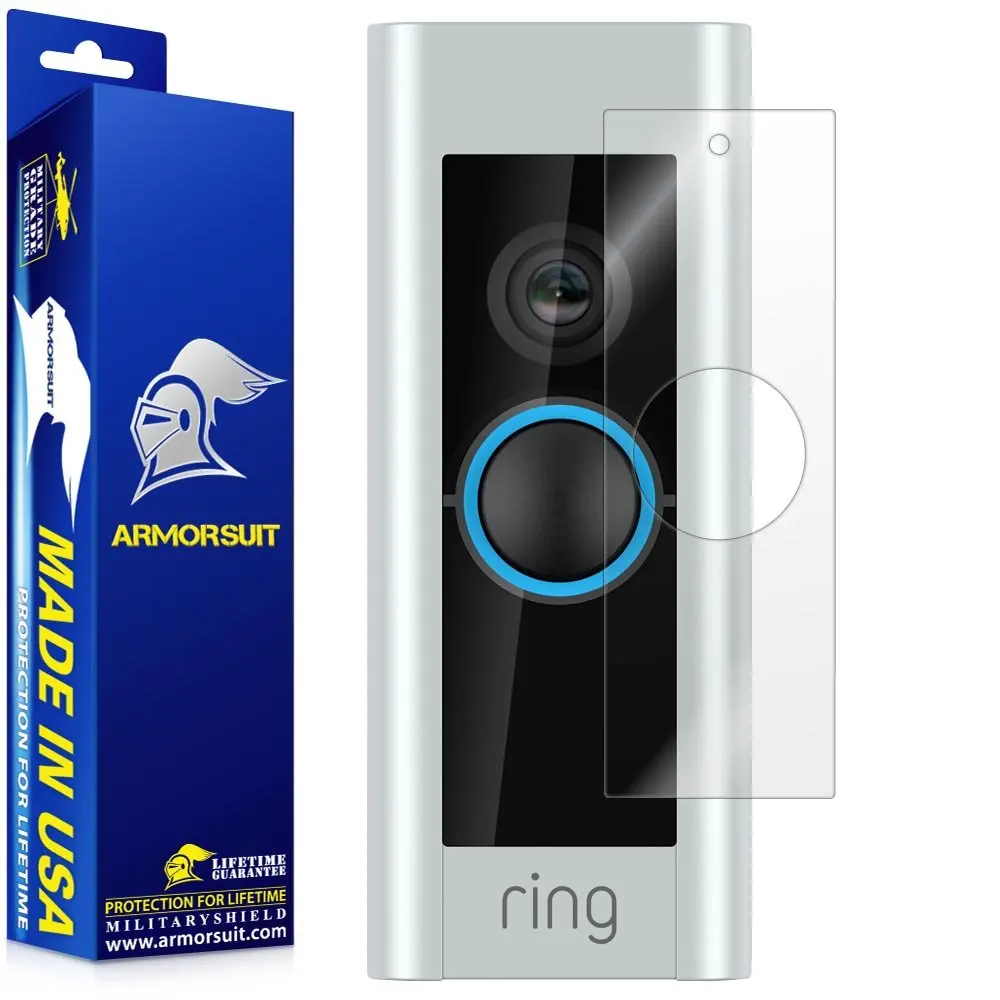 ArmorSuit 2 Pack Screen Protector for Ring Video Doorbell Pro | Military-Grade HD Clear Film - main product image