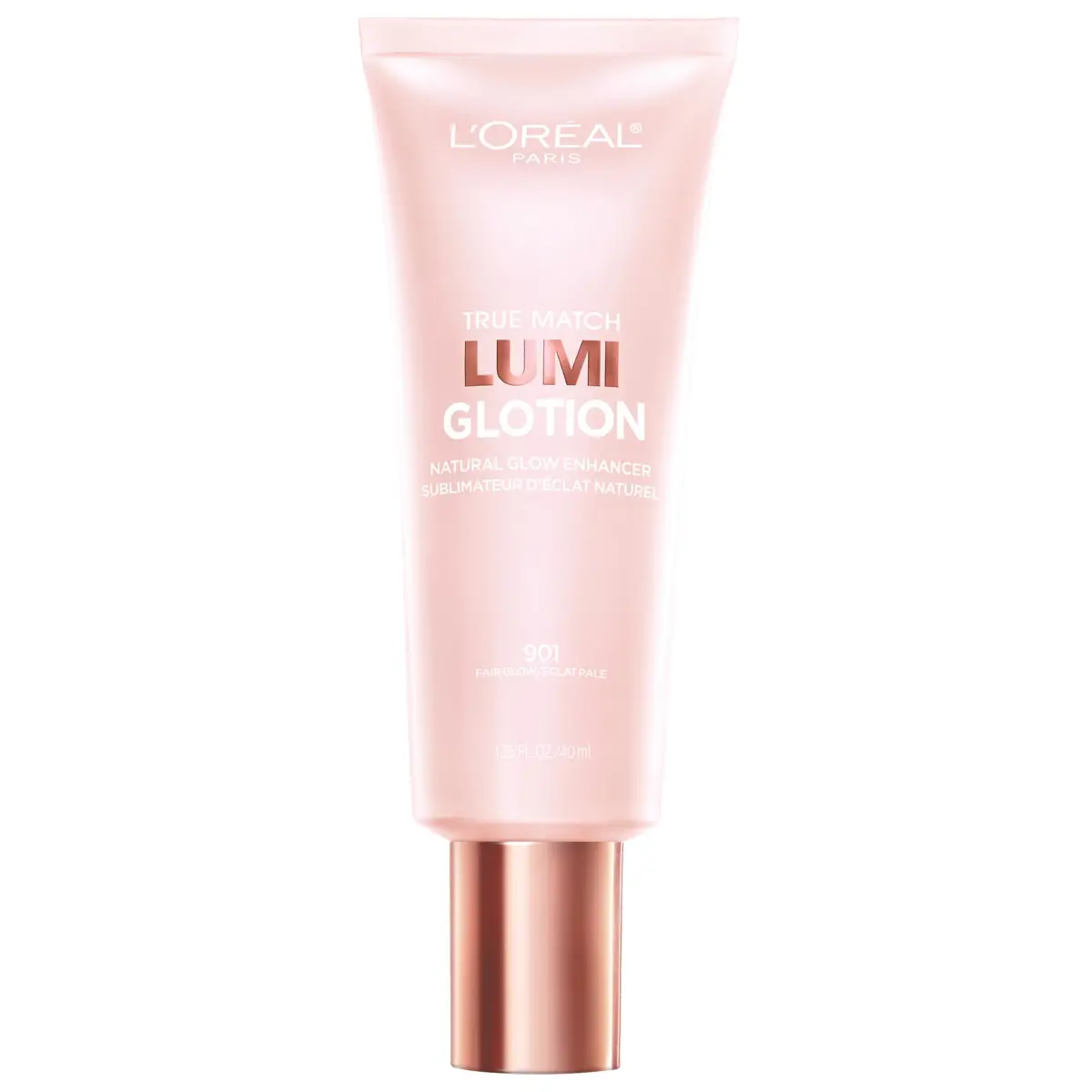 L'Oreal Paris True Match Lumi Glotion Natural Glow Enhancer 40ml (1.35 Fl Oz) | Hydrating Liquid Highlighter for Sun-Kissed Glow - main product image