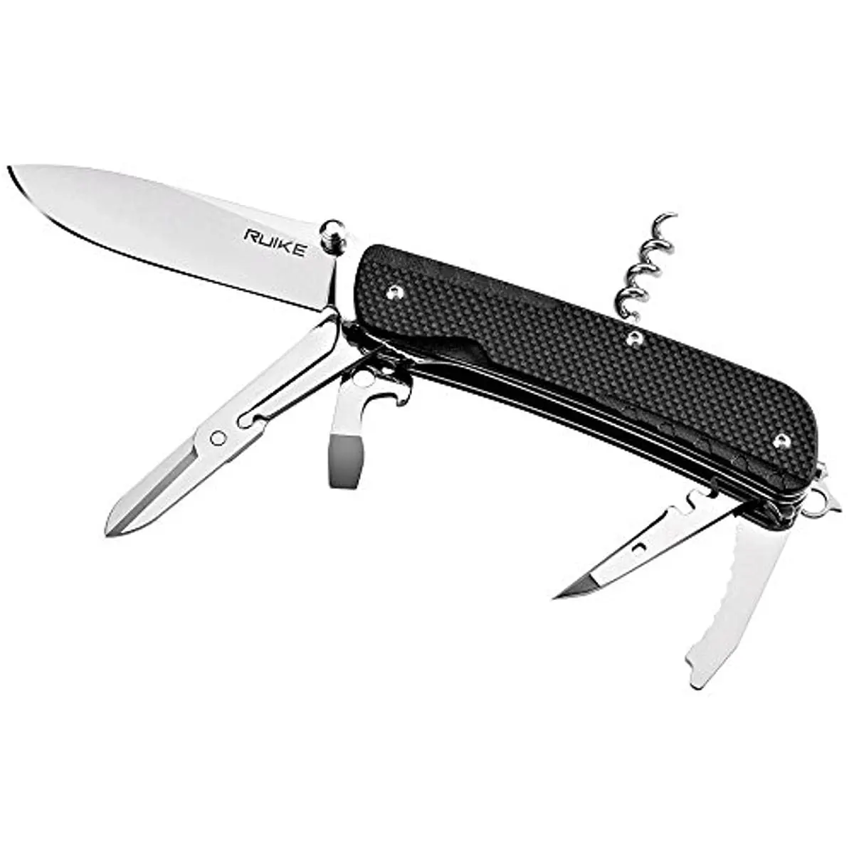 Fenix RUIKE RKELD31B LD31 Multifunctional Knife | 18 Functions, Black Stainless Steel, 4.5 inches folded - main product image