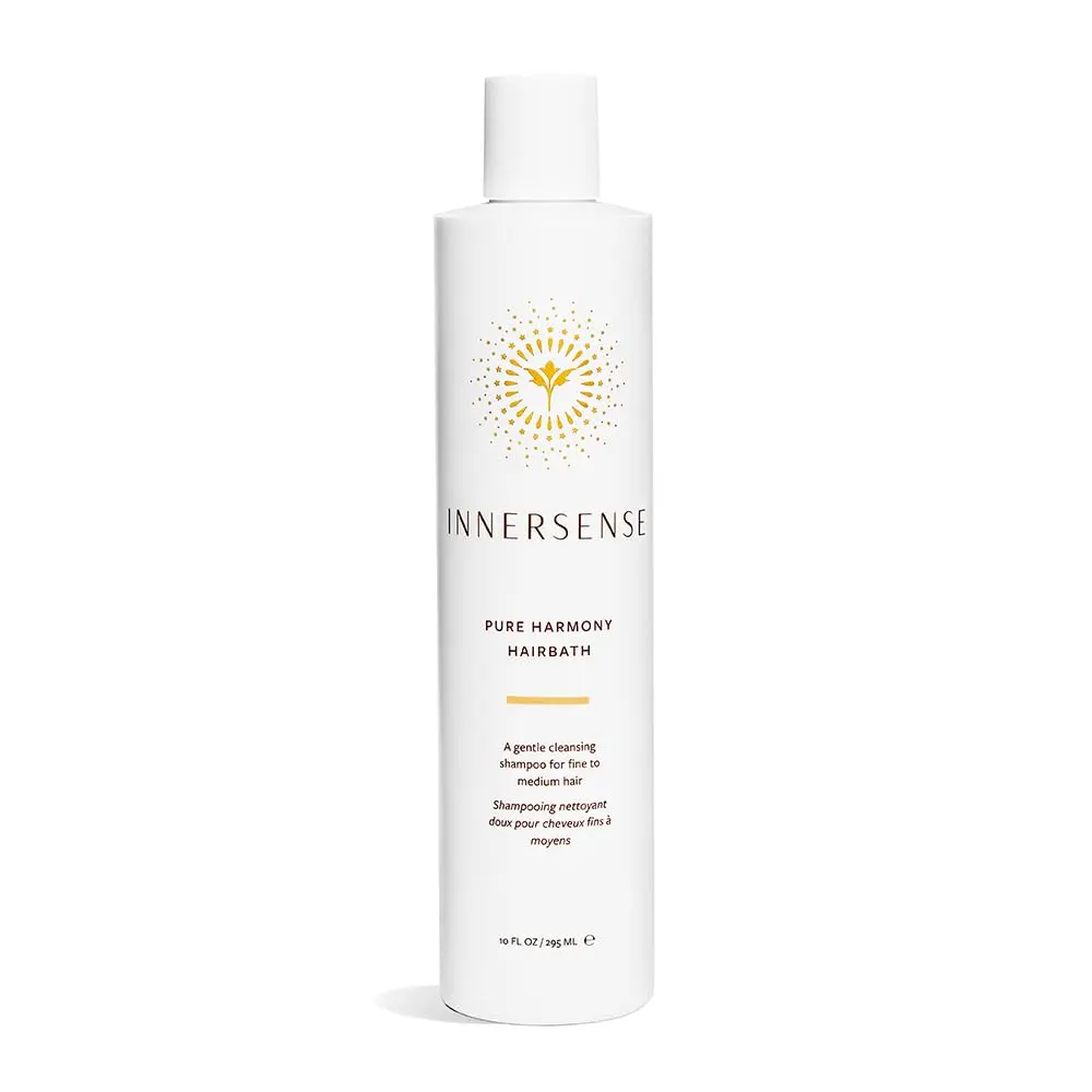 INNERSENSE Organic Beauty Pure Harmony Hairbath Shampoo 295ml (10 Fl Oz) | Gentle Cleansing for Fine to Medium Hair - main product image