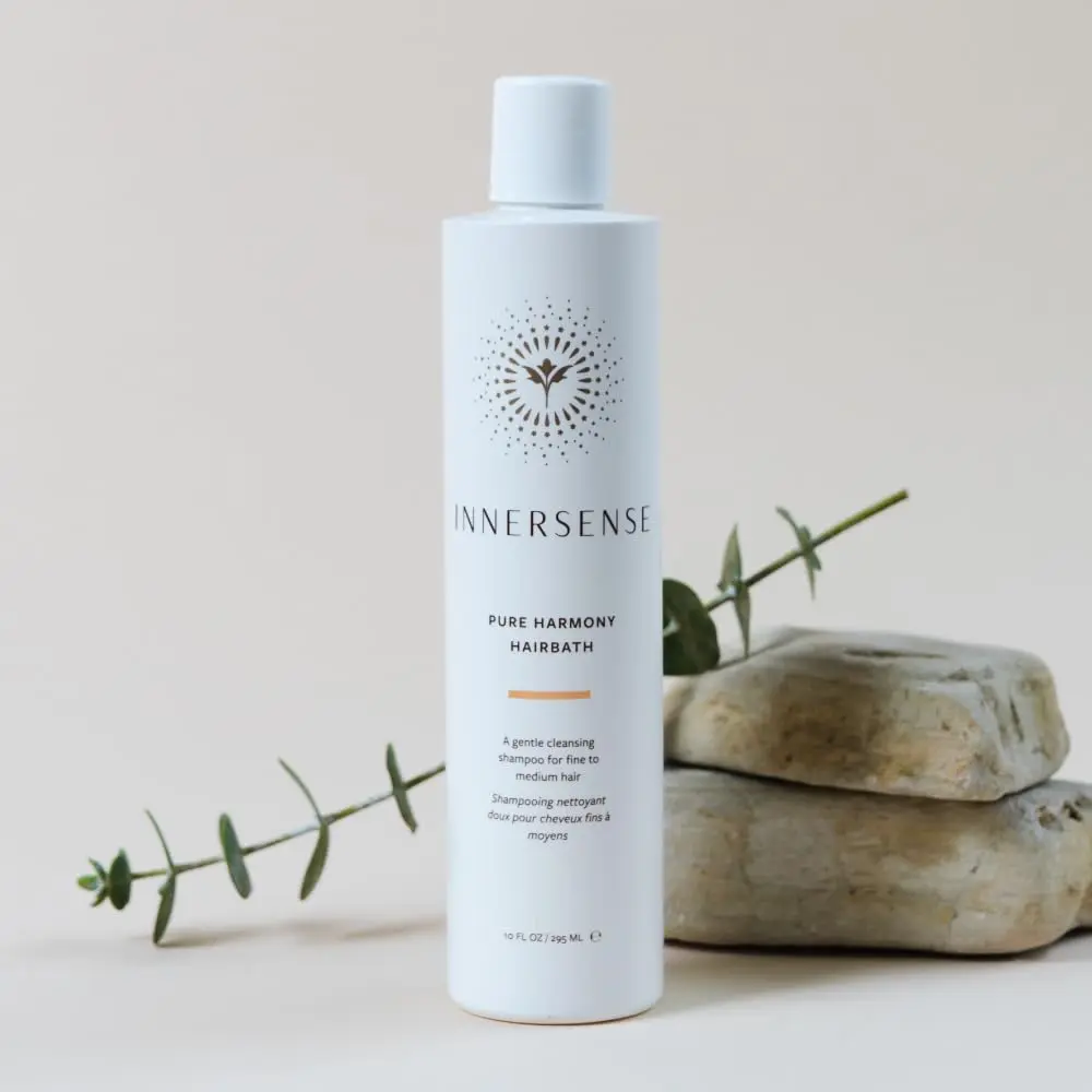 INNERSENSE Organic Beauty Pure Harmony Hairbath Shampoo 295ml (10 Fl Oz) | Gentle Cleansing for Fine to Medium Hair - view 6