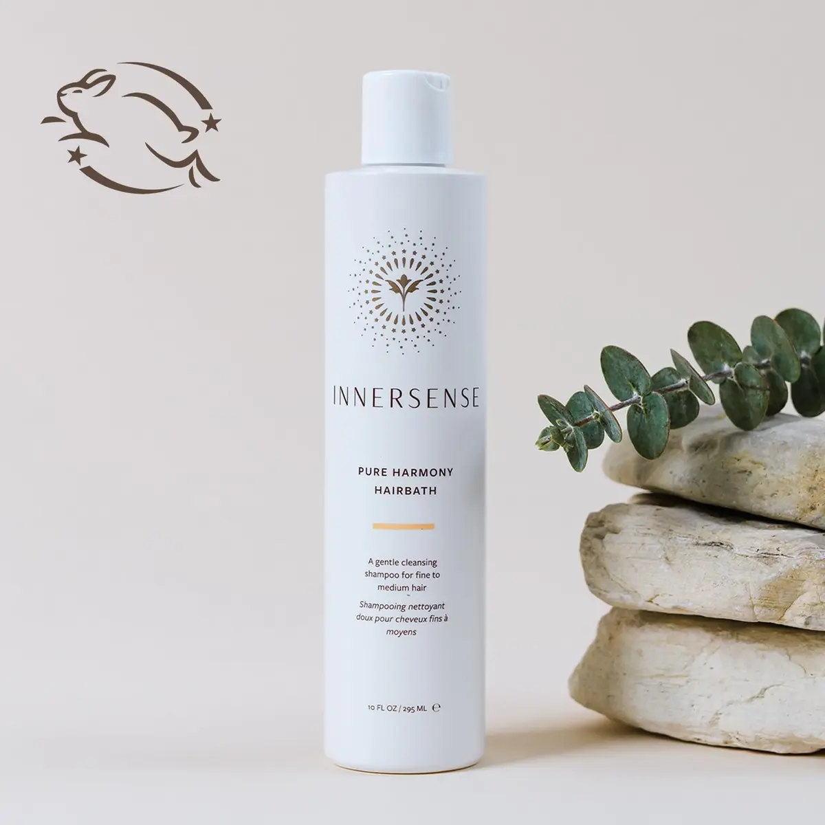 INNERSENSE Organic Beauty Pure Harmony Hairbath Shampoo 295ml (10 Fl Oz) | Gentle Cleansing for Fine to Medium Hair - view 3