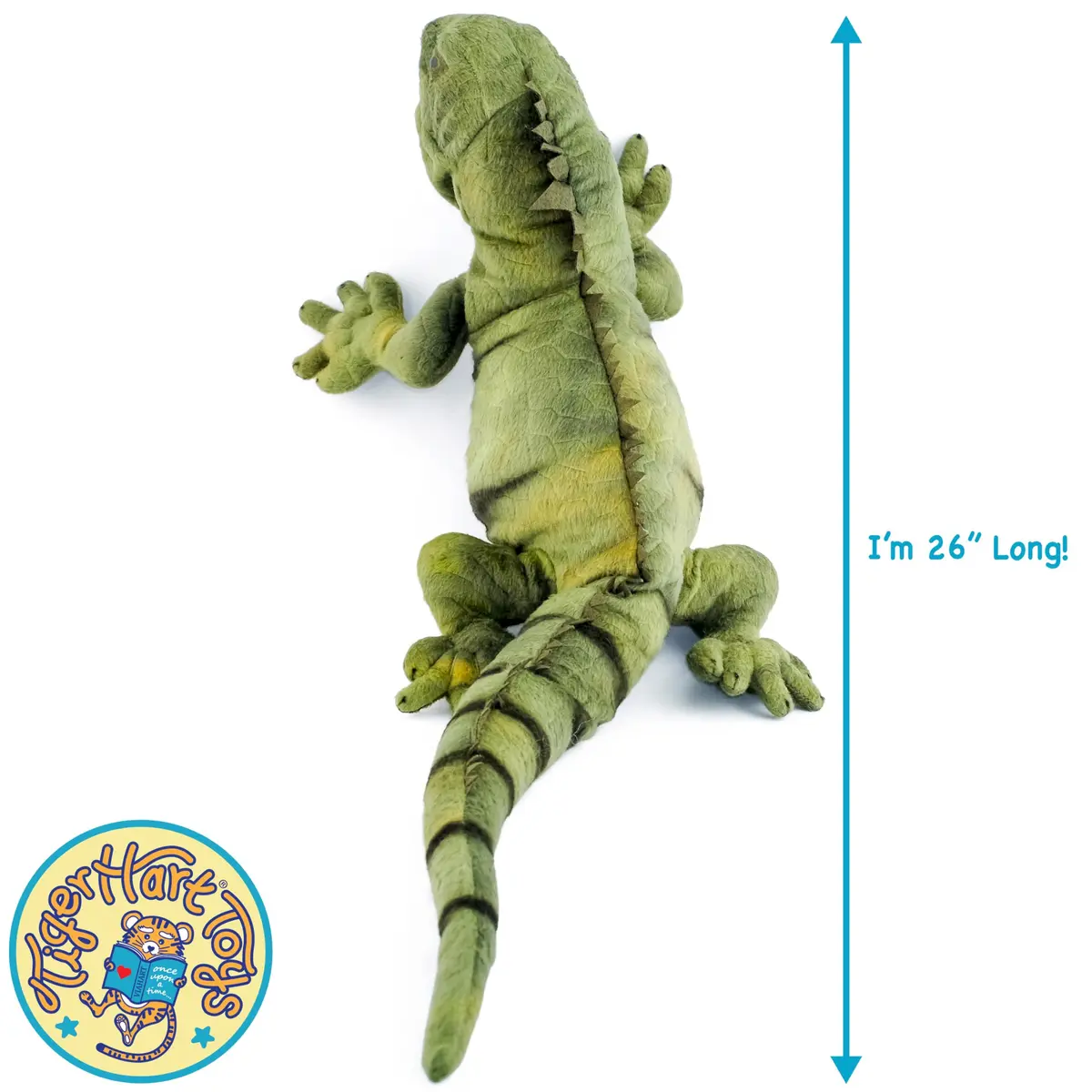 TigerHart Igor The Iguana Stuffed Animal Plush Lizard 67cm (26.5 in) | ASTM-Tested Safety - view 4