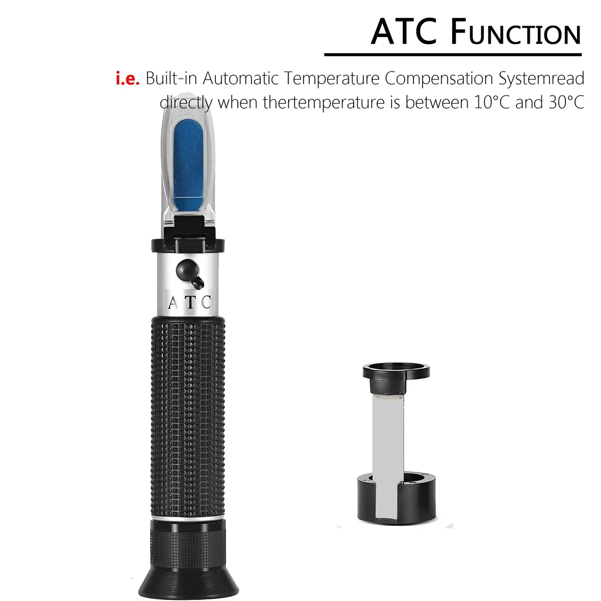 V·RESOURCING Pet Urine Specific Gravity & Serum Protein Refractometer | 1.000-1.060 SG, 2-14 g/100ml - view 4