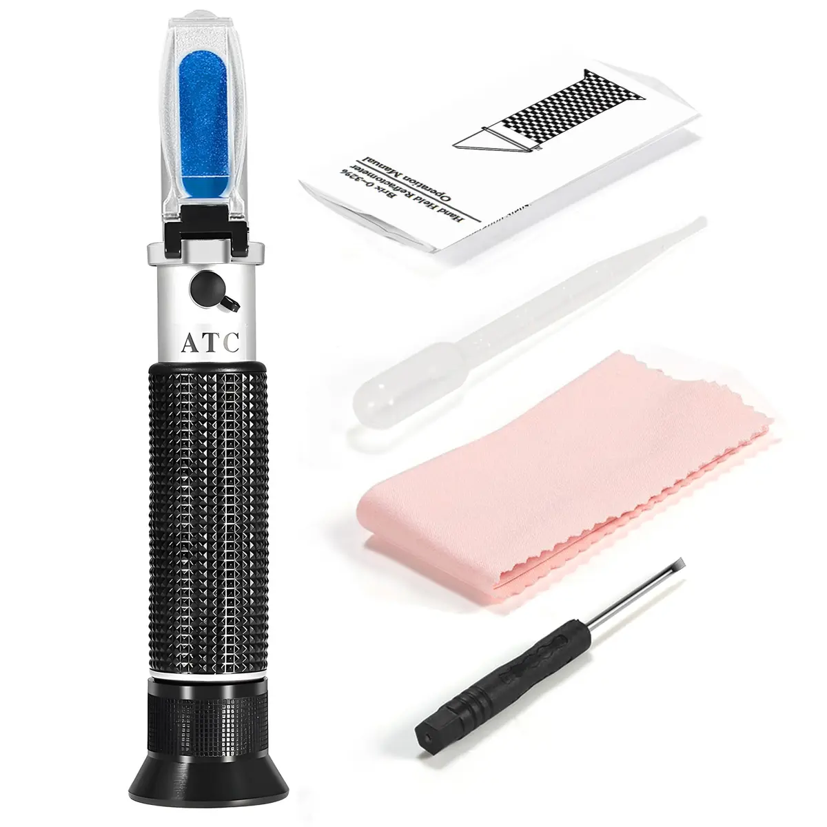 V·RESOURCING Pet Urine Specific Gravity & Serum Protein Refractometer | 1.000-1.060 SG, 2-14 g/100ml - view 8