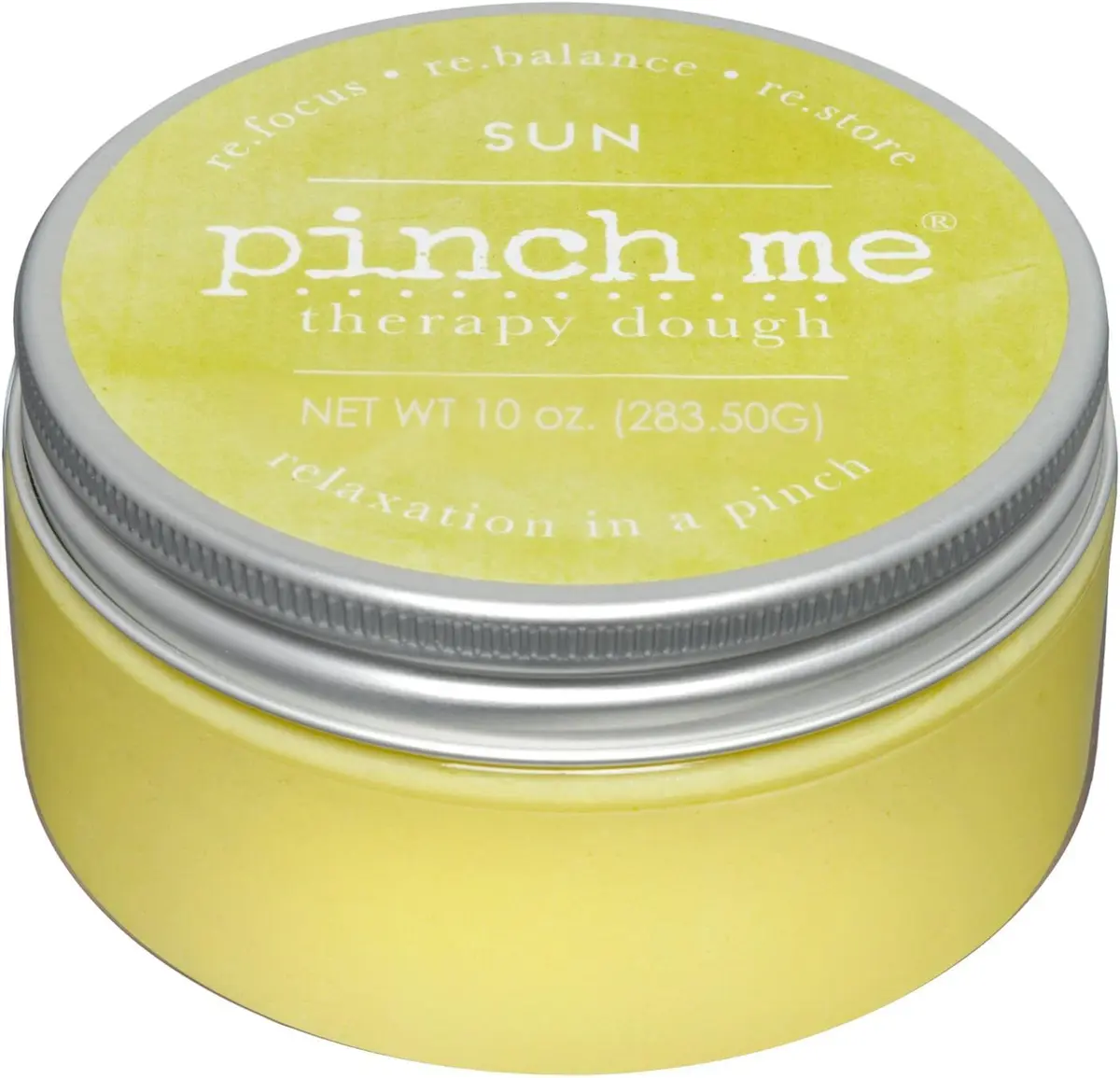 Pinch Me Therapy Dough - Holistic Aromatherapy Stress Relieving Putty - 10 Ounce Sun Scent | Summer Sun, Relaxing Aromatherapy - main product image