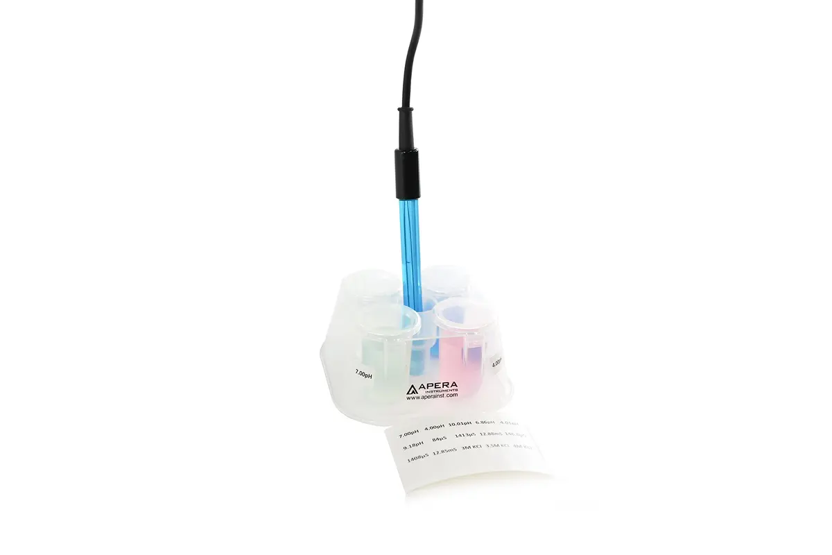 Apera Instruments AI1114 pH Calibration Solution Kit 4.00 & 7.00 pH, 473ml (16 oz) Each | NIST Traceable Lab Grade - view 5