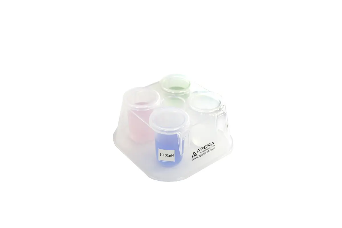 Apera Instruments AI1114 pH Calibration Solution Kit 4.00 & 7.00 pH, 473ml (16 oz) Each | NIST Traceable Lab Grade - view 4