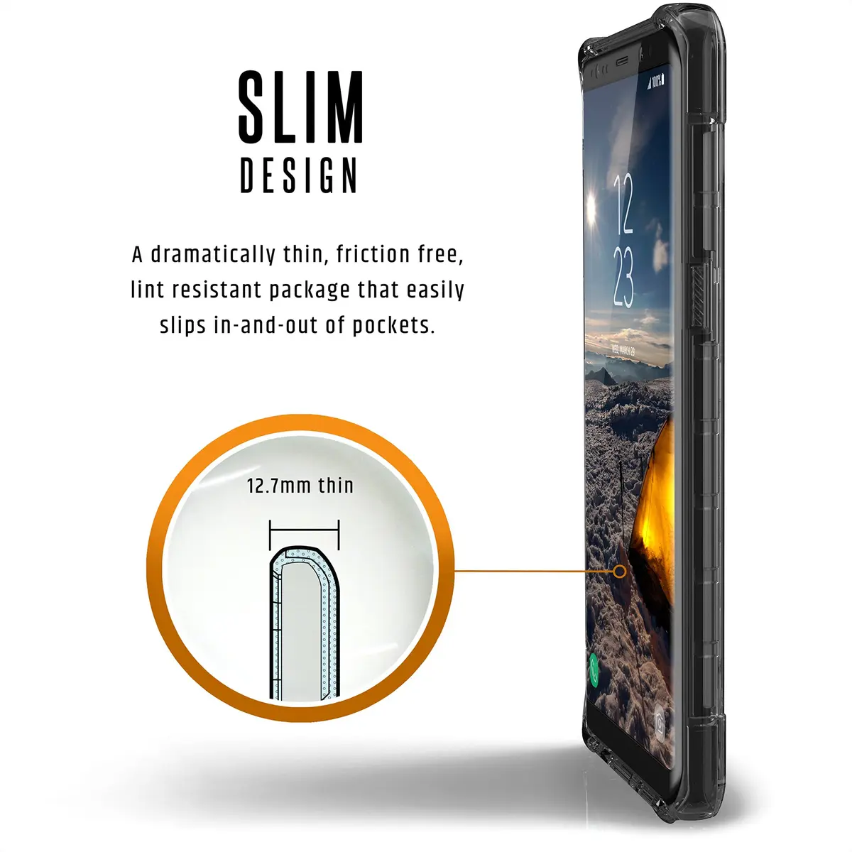 URBAN ARMOR GEAR UAG Samsung Note 8 Plyo Feather-Light Rugged Phone Case | Military Drop Tested - view 6