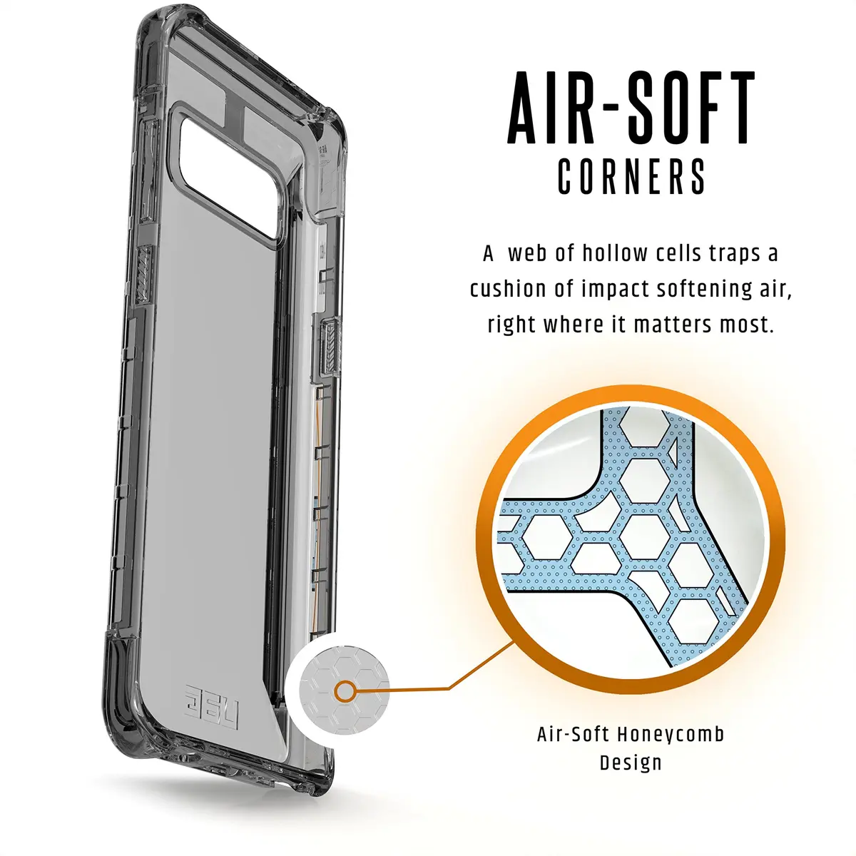 URBAN ARMOR GEAR UAG Samsung Note 8 Plyo Feather-Light Rugged Phone Case | Military Drop Tested - view 4