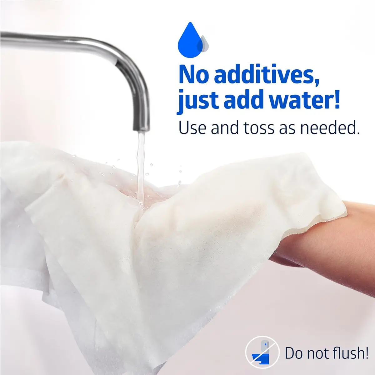 Medline Ultrasoft Dry Baby Wipes 1000 Count | Gentle Sensitive Skin Cleansing Cloths - view 4
