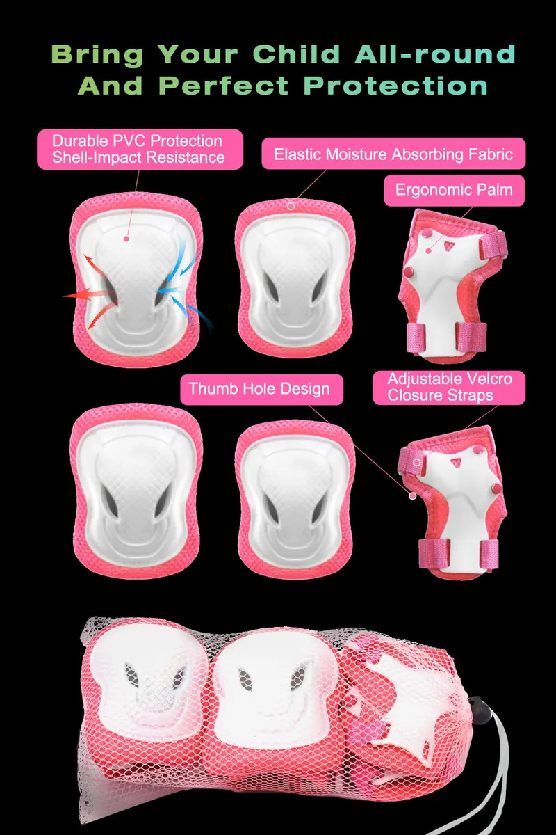 XJD Kids Bike Helmet Set for 3-14 Years | Adjustable, Impact-Absorbing Safety Gear - view 5
