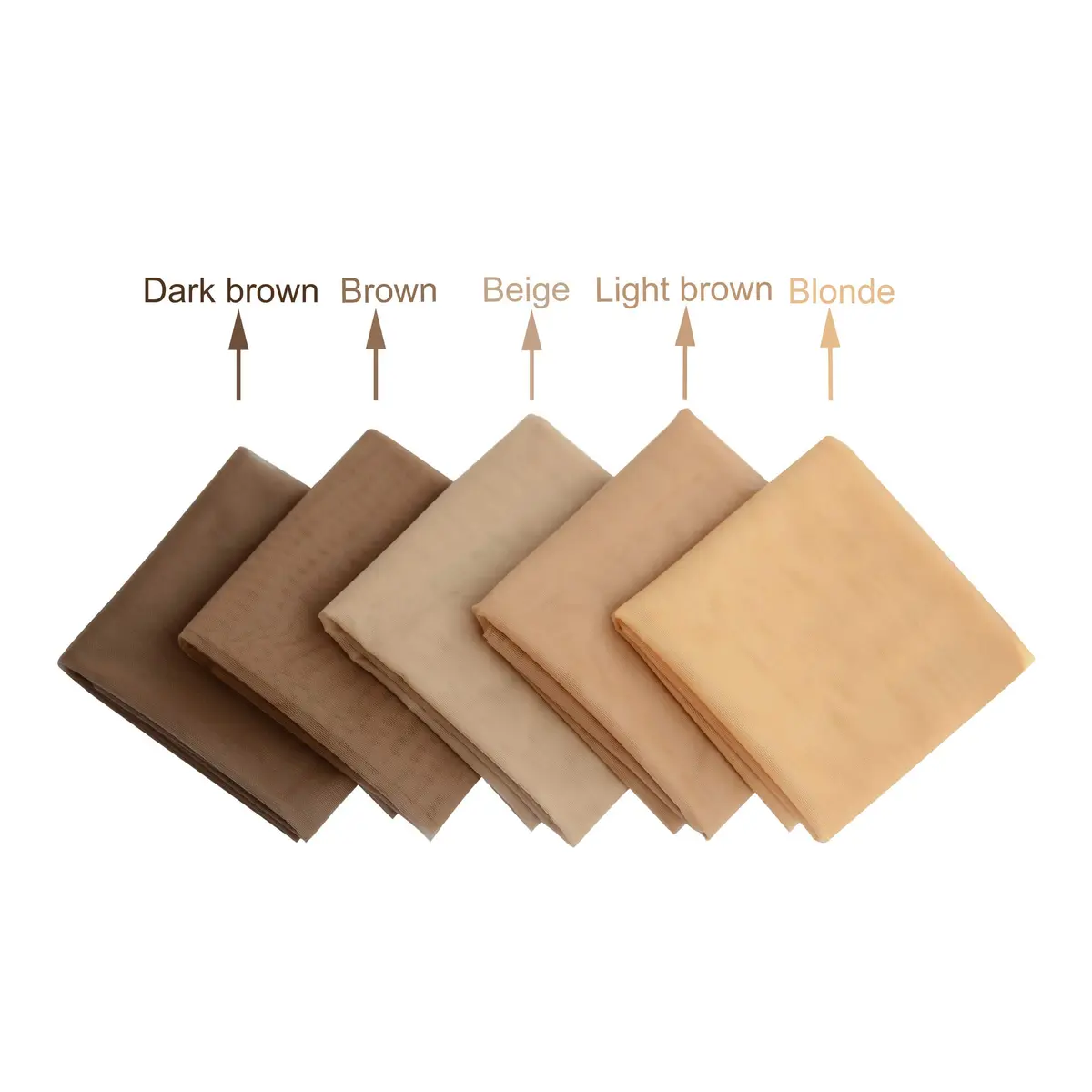 YANTAISIYU Swiss Lace Net for Wig Making, Brown 91cm (36"X47") | Breathable Nylon Mesh for DIY Wig Caps & Closures - view 4