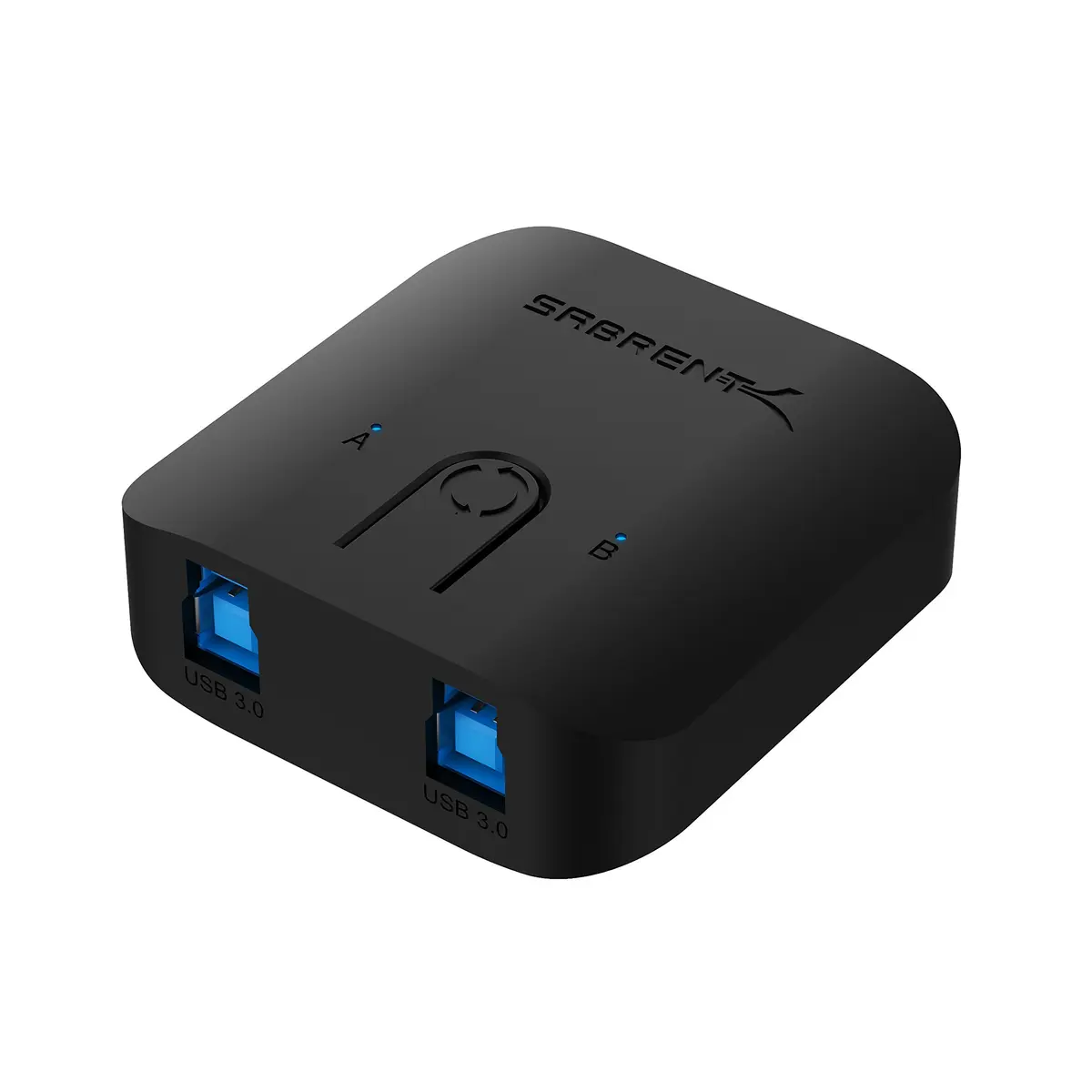 SABRENT USB 3.0 Sharing Switch for Multiple Computers | LED Indicator, Plug & Play, 5Gbps Data Speed (1 Count) - view 2