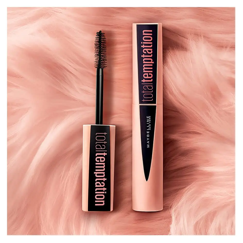 Maybelline New York Total Temptation Washable Mascara, Very Black, 8ml (0.27 fl oz) | Volumizing & Fluffy Lashes - view 4