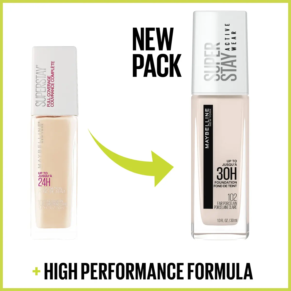 Maybelline Super Stay Full Coverage Liquid Foundation 30ml (1 Fl Oz) | Active Wear Matte Finish - view 6