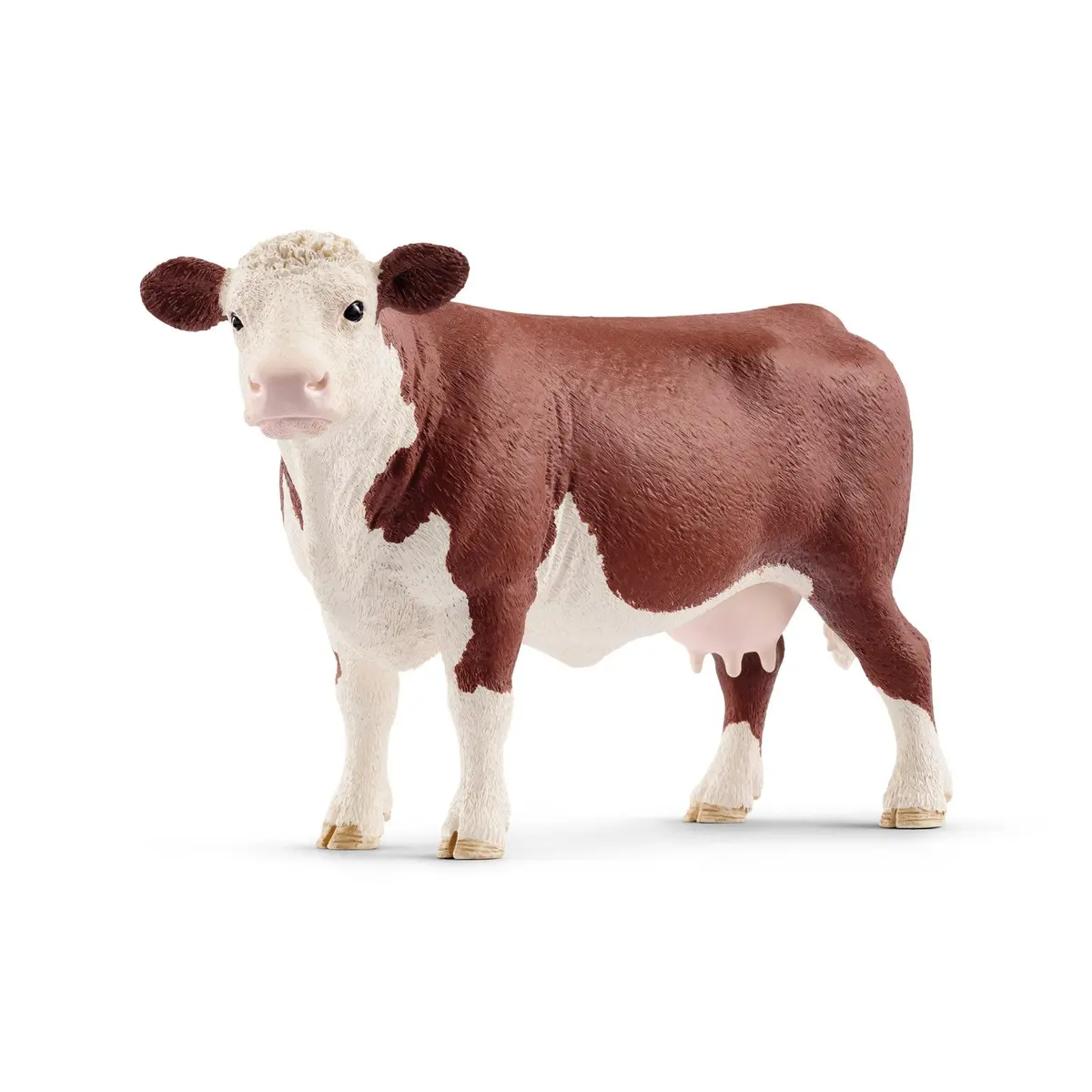 Schleich Hereford Cow Toy Figurine 156 g (5.5 oz) | Realistic Animal Toy for Kids Ages 3+ - main product image