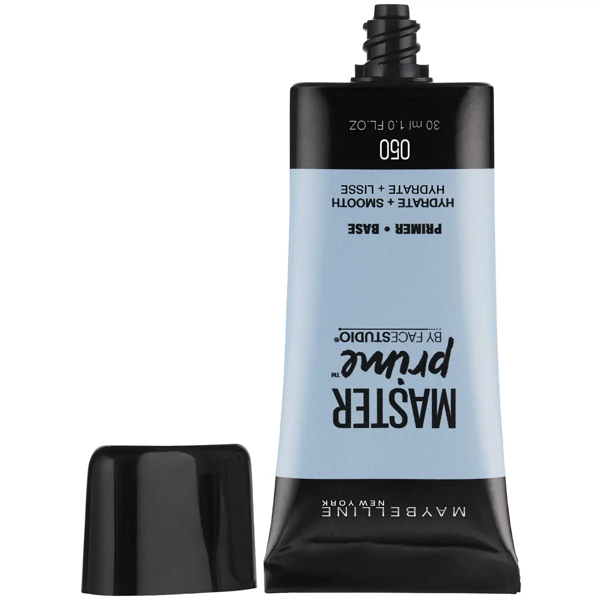 Maybelline Master Prime Hydrate + Smooth Face Primer Makeup Base 30ml (1 Fl Oz) | Water-Based Formula for All Skin Types - view 2