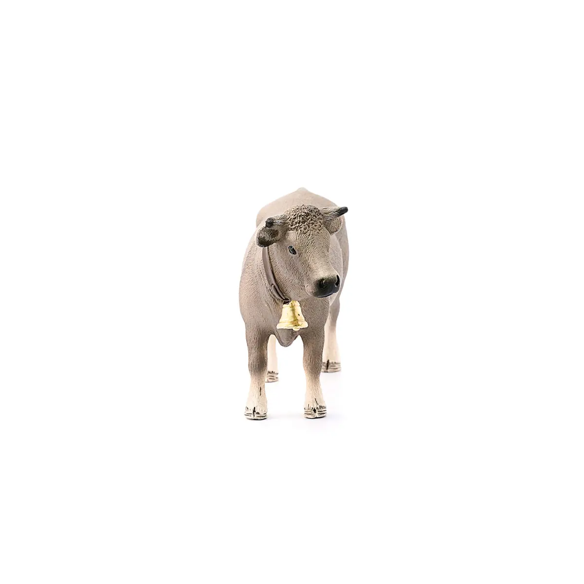 Schleich Braunvieh Cow Toy Figurine 9.5cm (3.7 inch) | Realistic Hand-Painted Animal Model for Ages 3+ - view 2