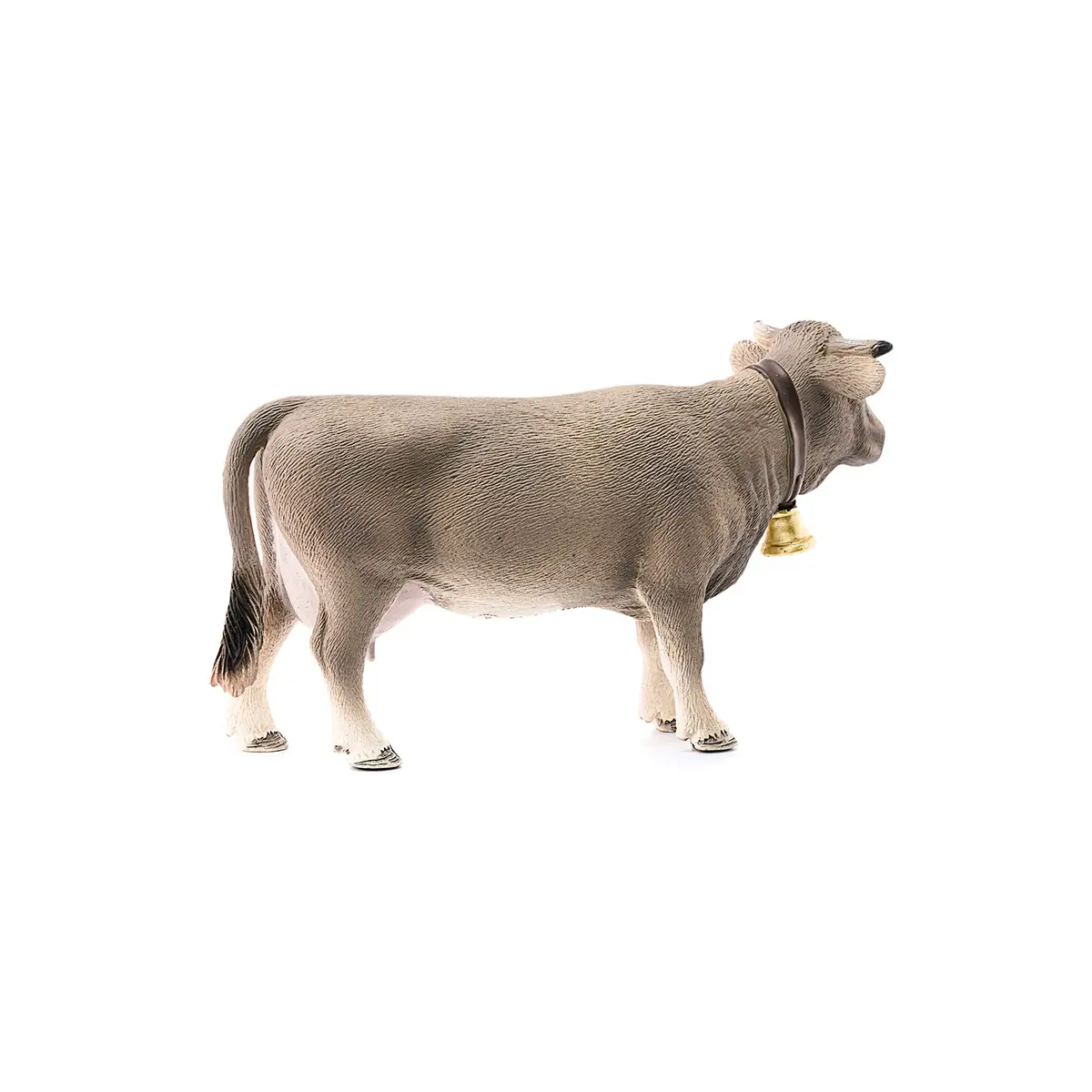 Schleich Braunvieh Cow Toy Figurine 9.5cm (3.7 inch) | Realistic Hand-Painted Animal Model for Ages 3+ - view 3