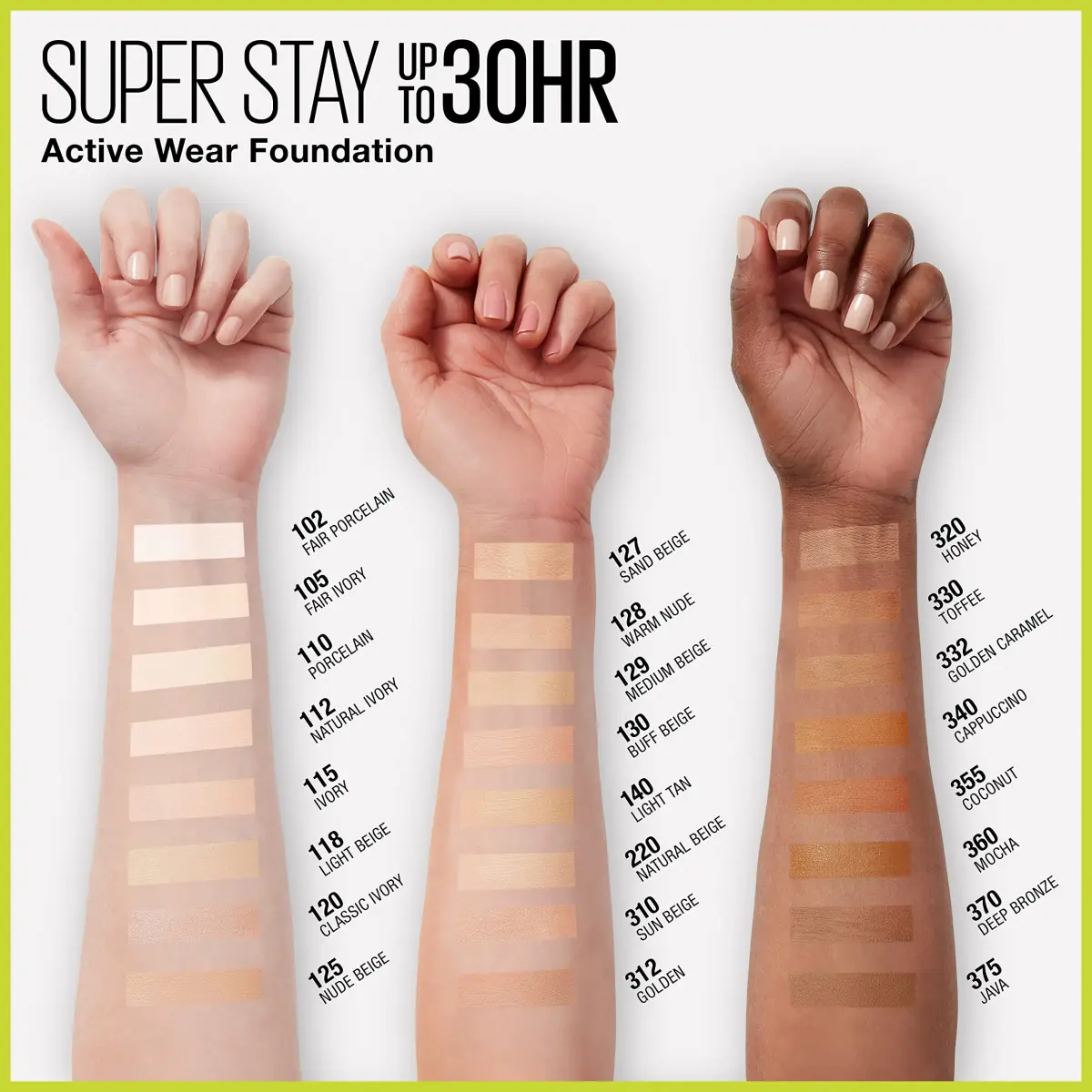Maybelline Super Stay Buff Beige Full Coverage Liquid Foundation - 30ml, Matte Finish, Up to 30Hr Wear - view 3