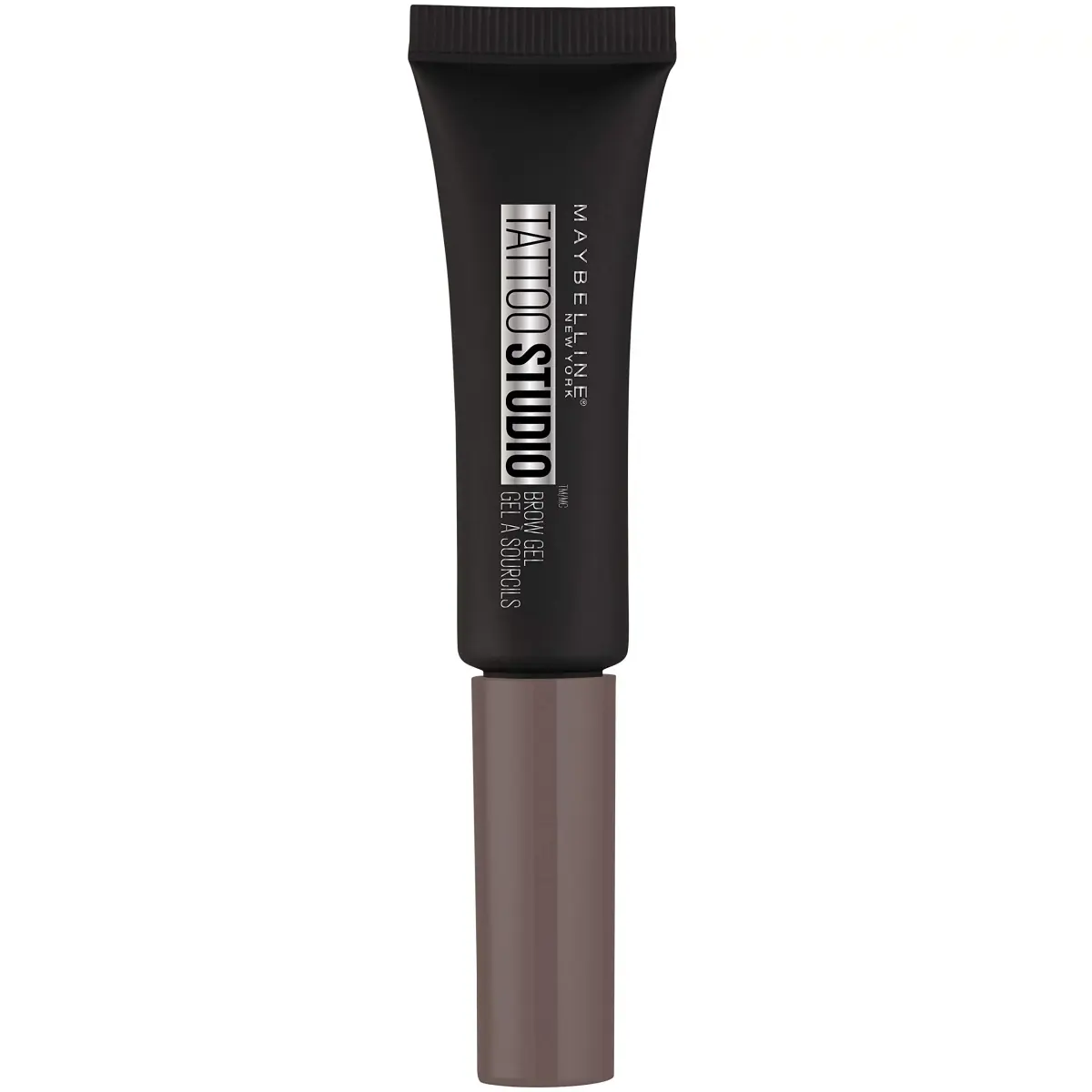 Maybelline TattooStudio Waterproof Eyebrow Gel Makeup, Medium Brown, 0.23 Fl Oz (7 ml) | Smudge-Proof & Transfer-Resistant - main product image