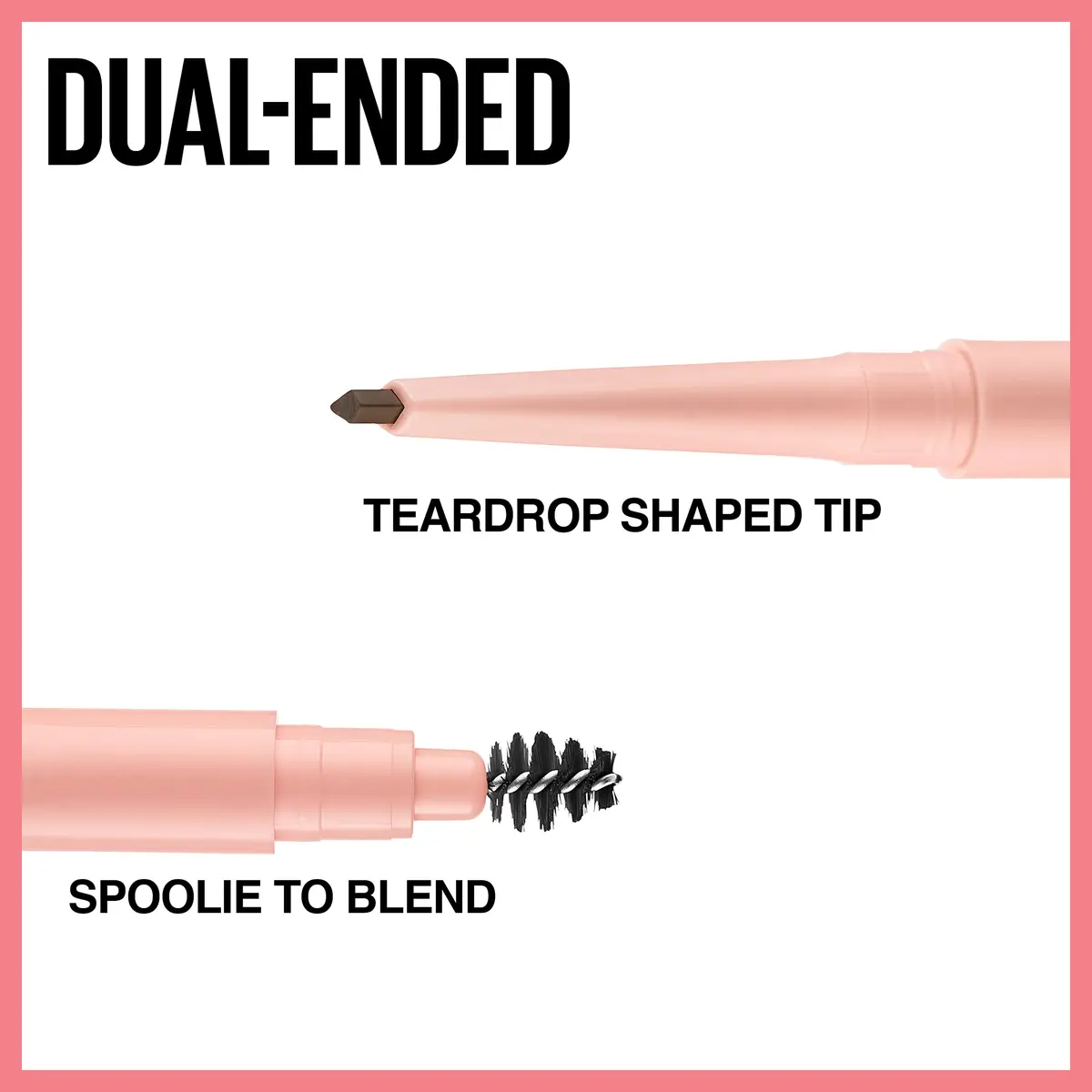 Maybelline Total Temptation Eyebrow Definer Pencil, Medium Brown, 1 Count | Natural Finish - view 4
