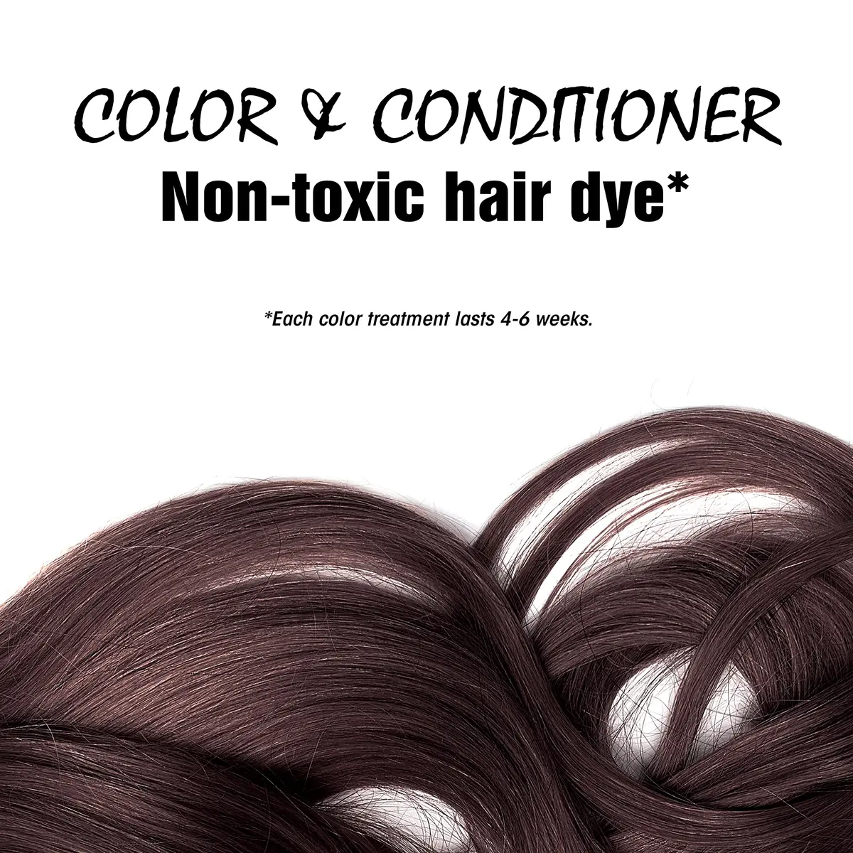Light Mountain Henna Hair Color & Conditioner - Dark Chocolate | Organic Botanical, Chemical-Free, Semi-Permanent, 4 Oz - view 3
