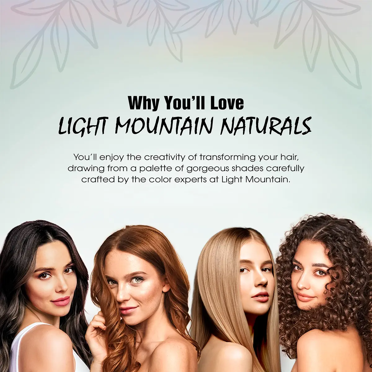 Light Mountain Henna Hair Color & Conditioner - Dark Chocolate | Organic Botanical, Chemical-Free, Semi-Permanent, 4 Oz - view 4