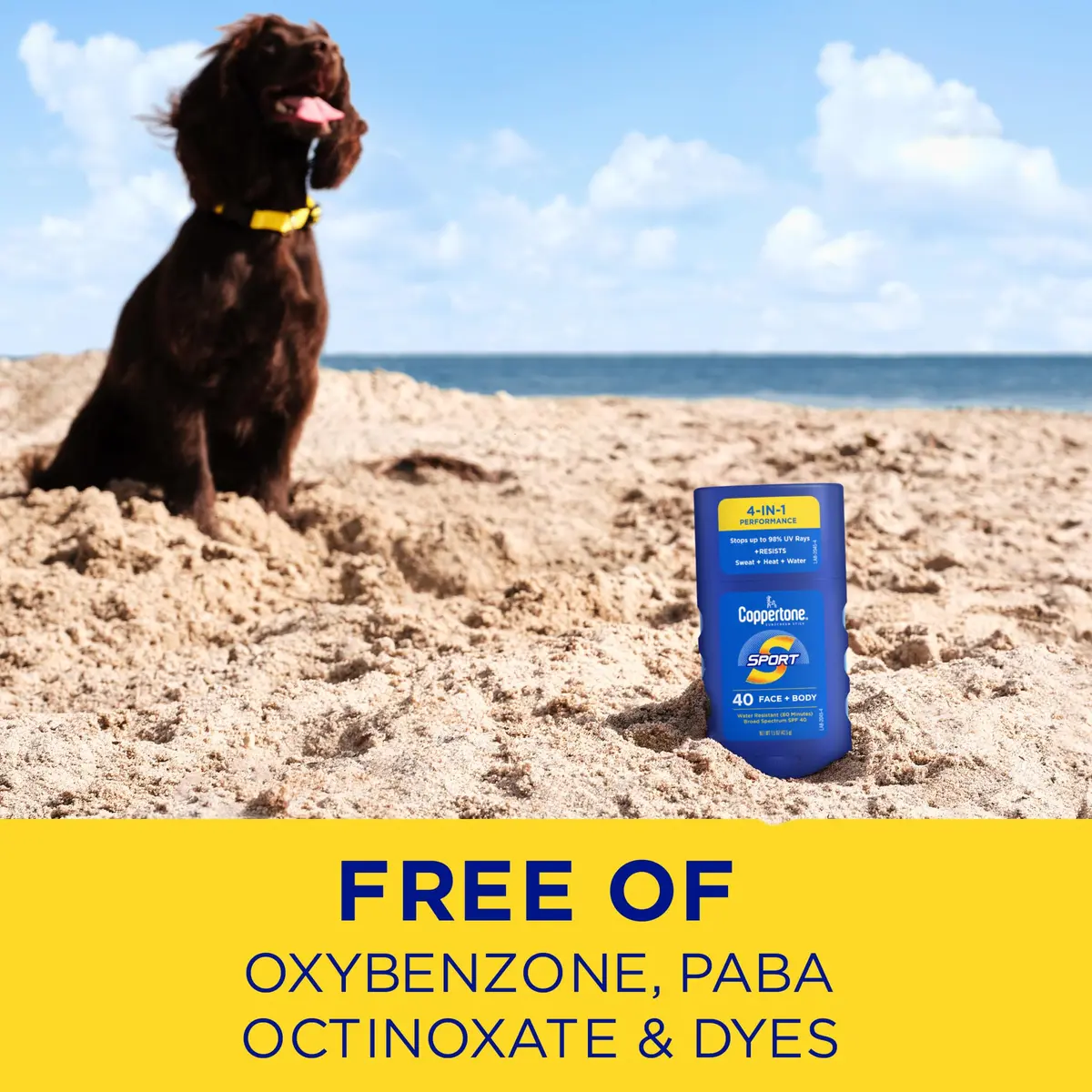 Coppertone SPF 40 Sunscreen Stick 1.5 Oz | Water-Resistant, Broad Spectrum, Travel Size - view 8