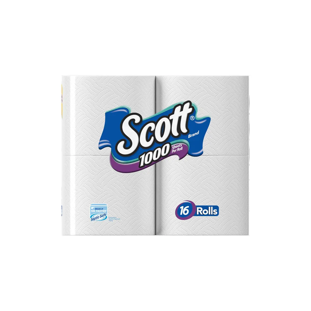 Scott 1000 Sheets Per Roll Toilet Paper, Bath Tissue, 16 Rolls (Pack of 1) | 16,000 Sheets Total - view 4
