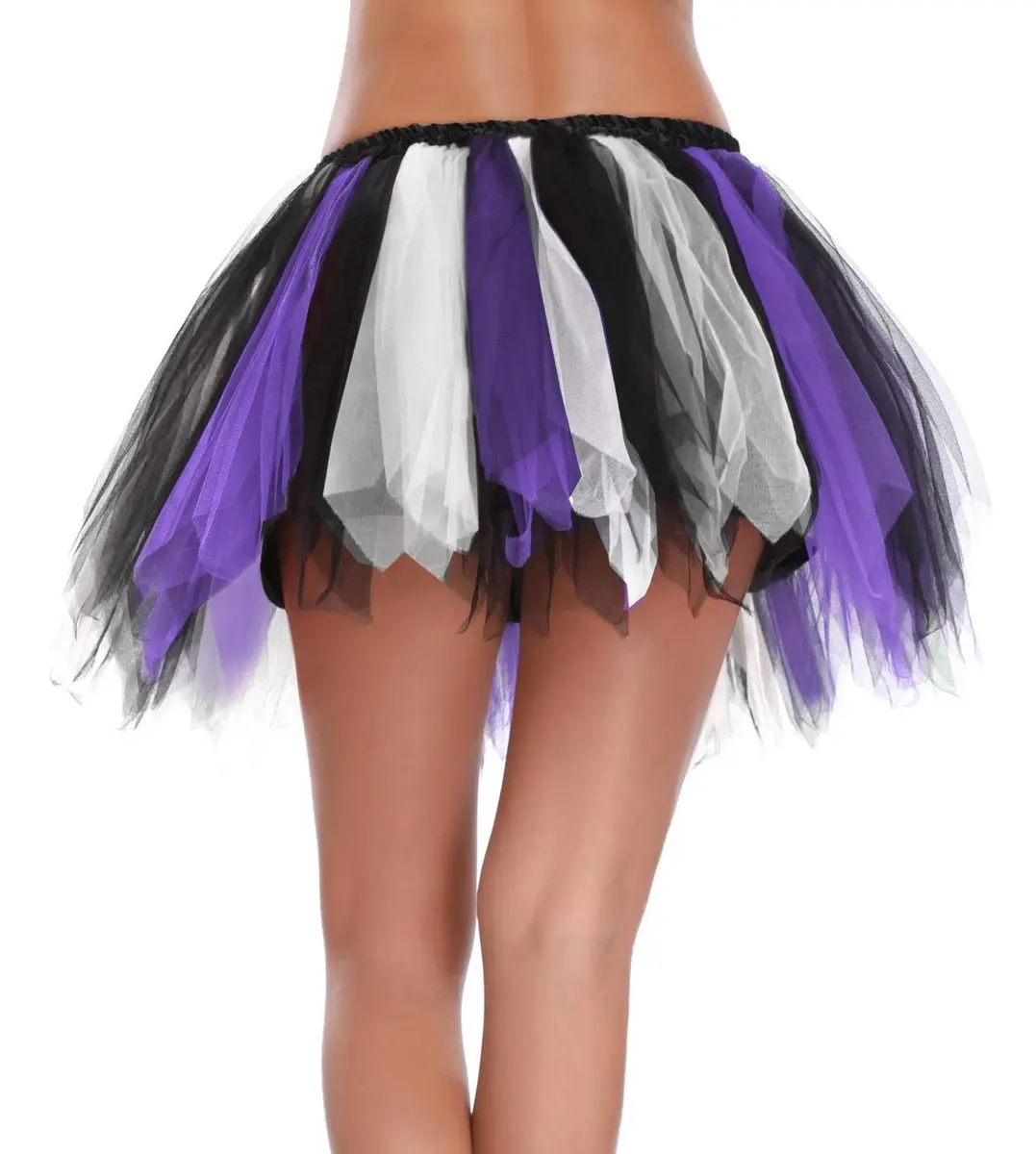 v28 Women's 1950s Vintage Tutu Tulle Petticoat Ballet Bubble Skirt Large | Retro Style for Parties & Dance - view 2