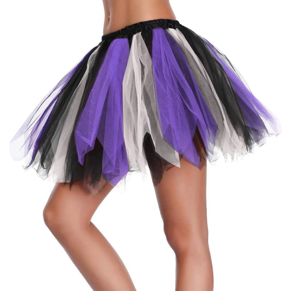 v28 Women's 1950s Vintage Tutu Tulle Petticoat Ballet Bubble Skirt Large | Retro Style for Parties & Dance - view 3
